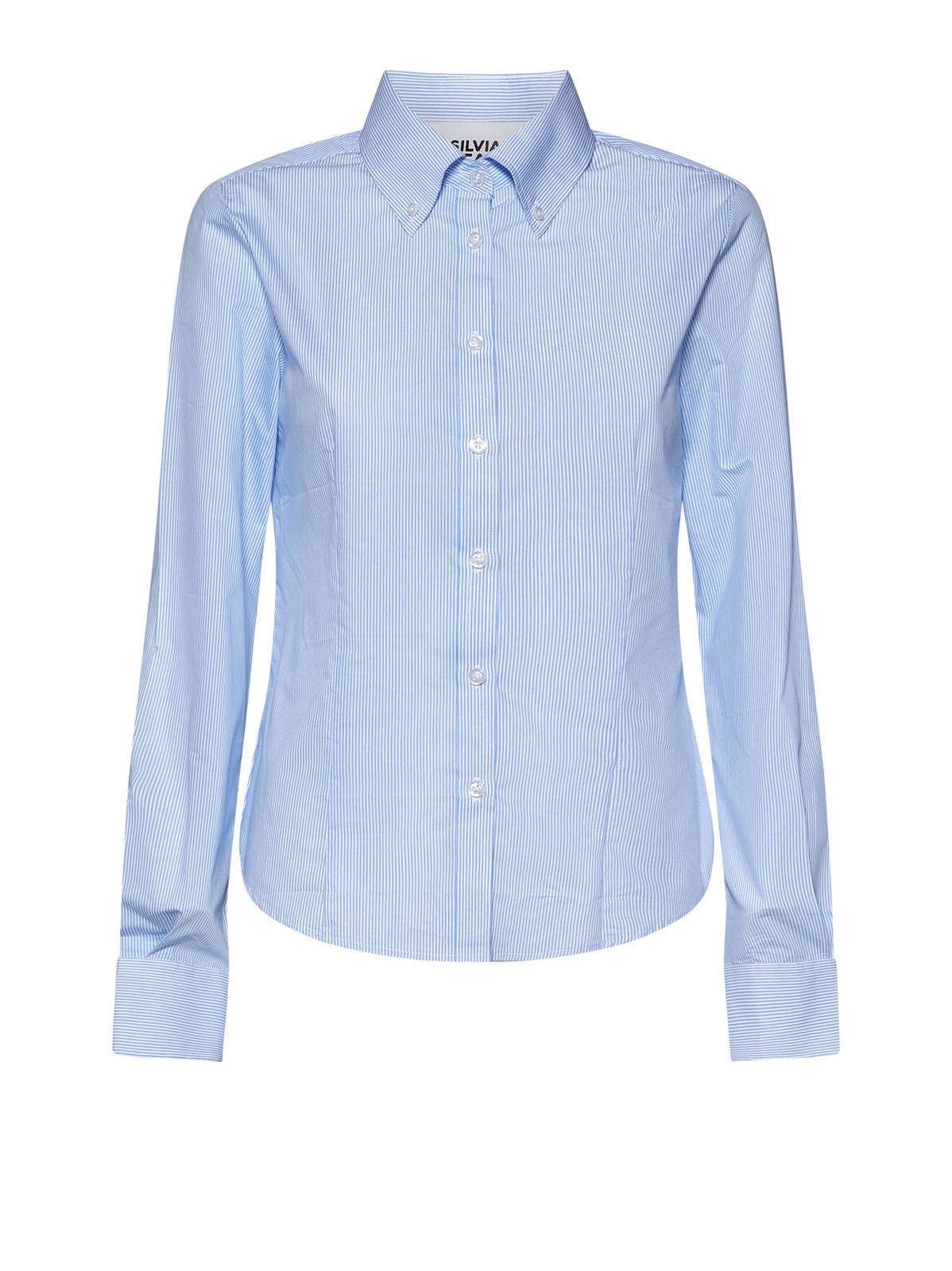 SILVIAN HEACH Chemise Caleni Femme bleu azur