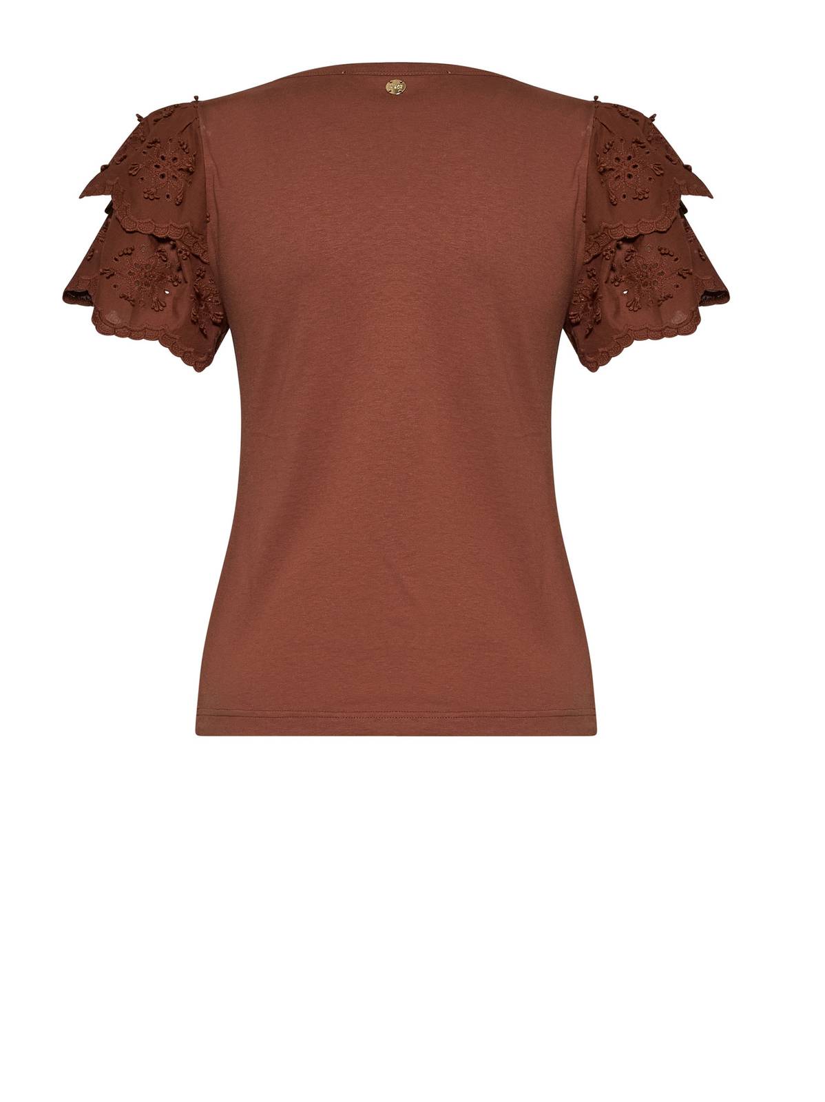 SILVIAN HEACH T-Shirt Thupan Damen braun Foto 2