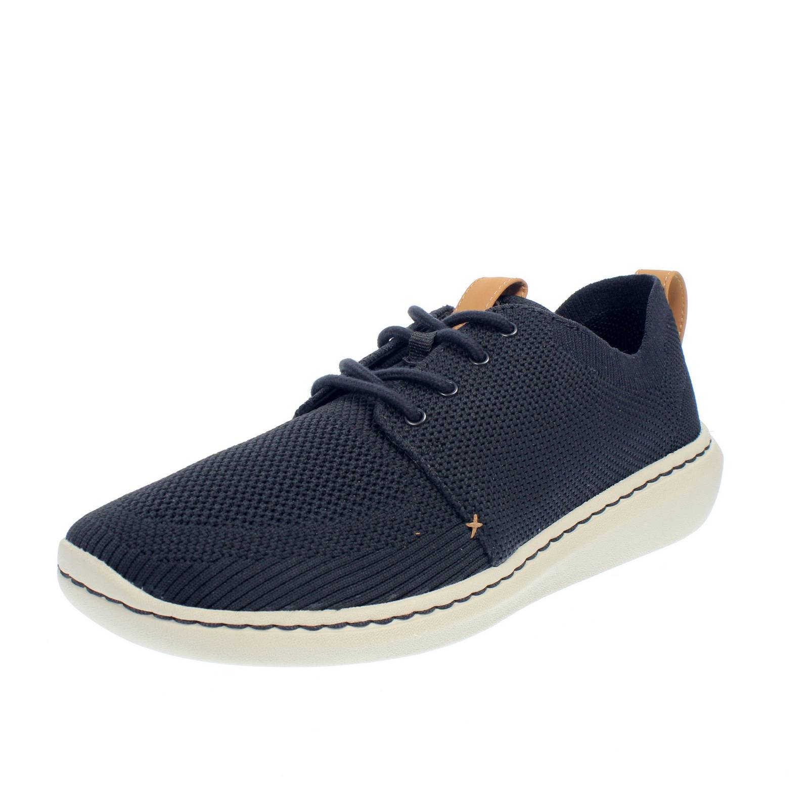 CLARKS Step Urban Mix - Stringate leggere in Mesh Uomo nero