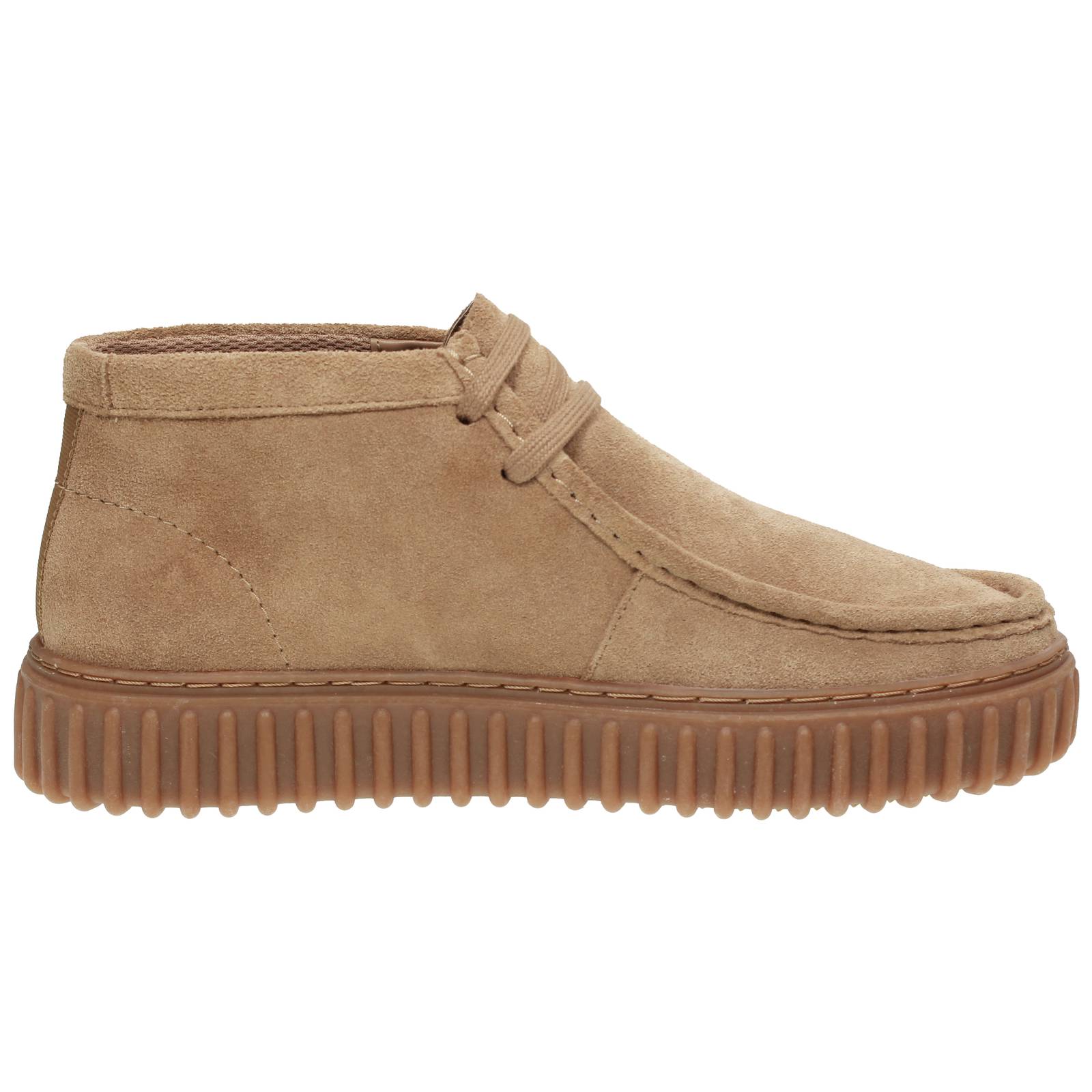 CLARKS Torhill High - Bottines en daim Homme sable Photo 2