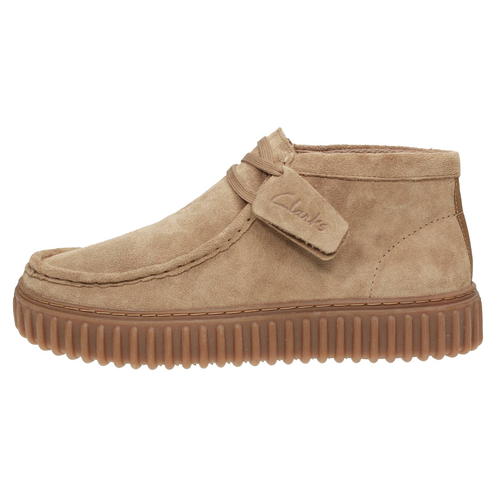 CLARKS Torhill High - Bottines en daim Homme sable Photo 3