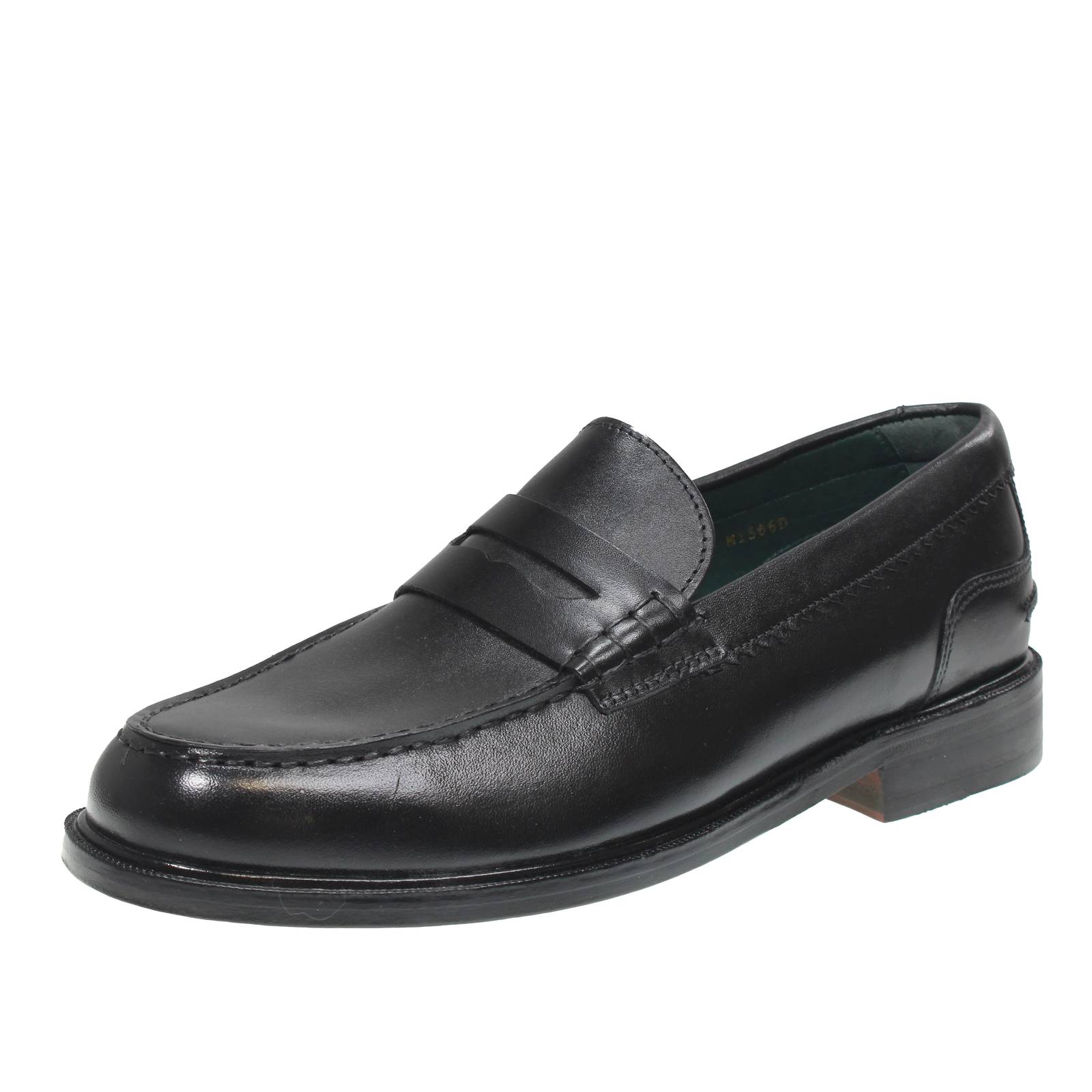 CLARKS CraftJames - Mocassins de collège en cuir Homme noir