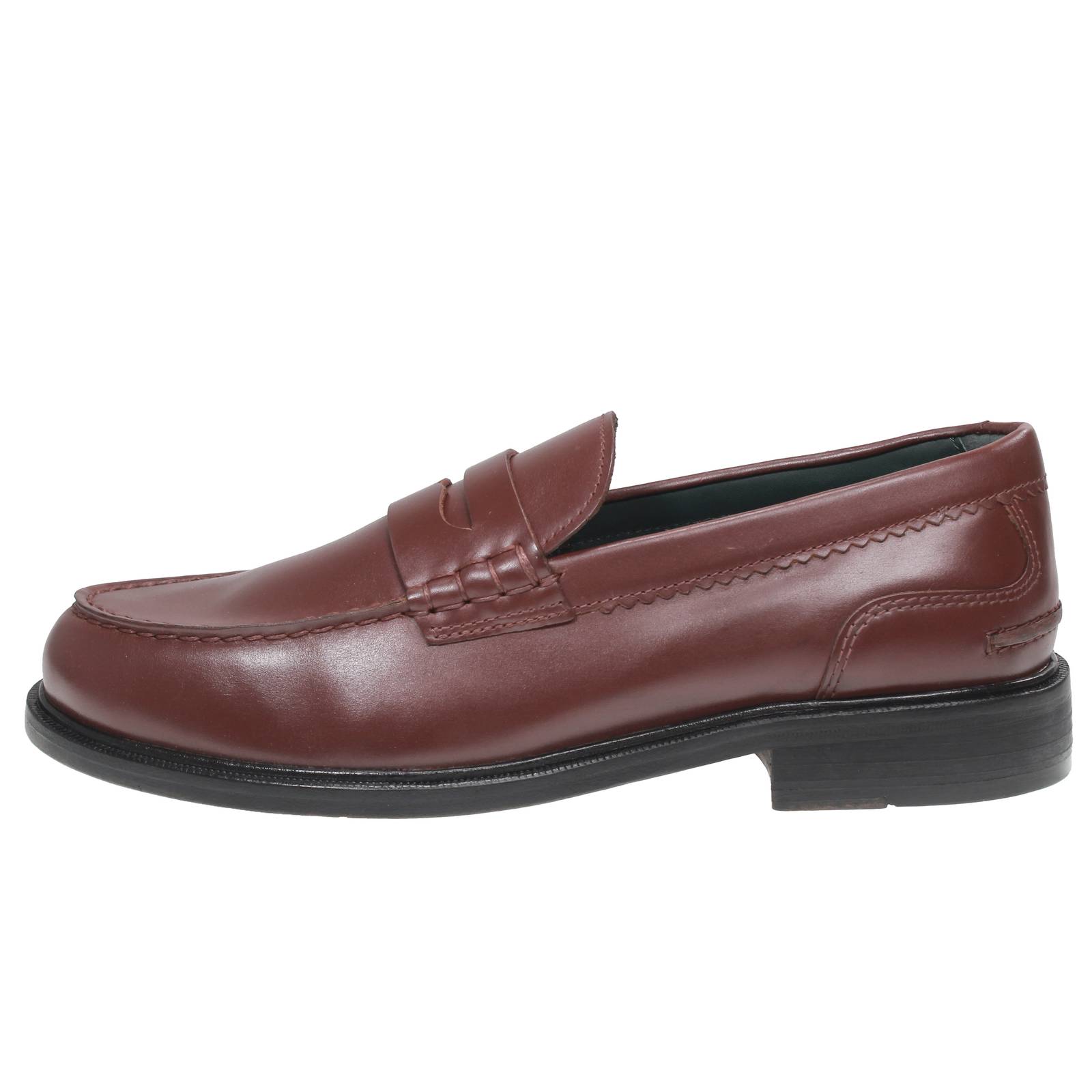 CLARKS CraftJames - Mocassins de collège en cuir Homme marron Photo 3