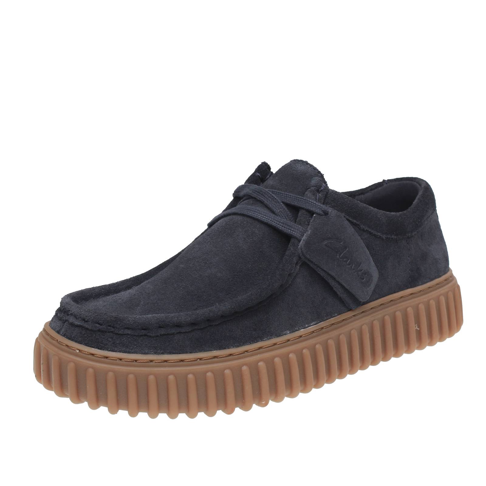 CLARKS Torhill Low - Mocassins en daim Homme bleu