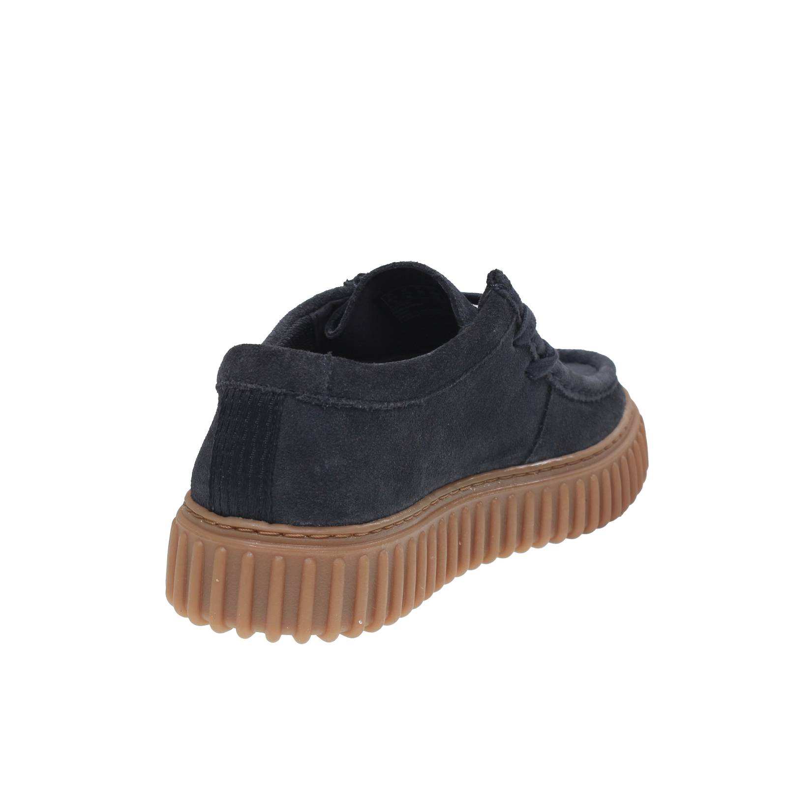 CLARKS Torhill Low - Mocassins en daim Homme bleu Photo 4