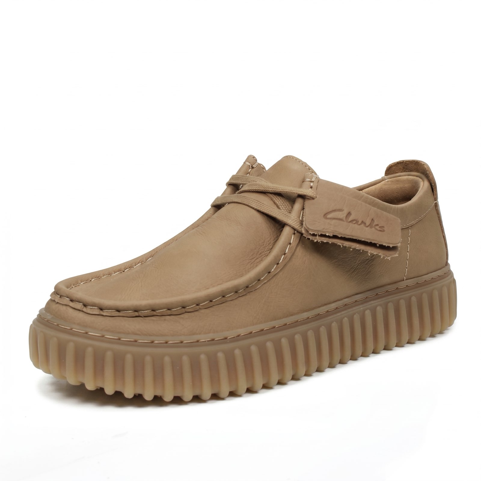 CLARKS Torhill Low - Mocassins en cuir Homme sable