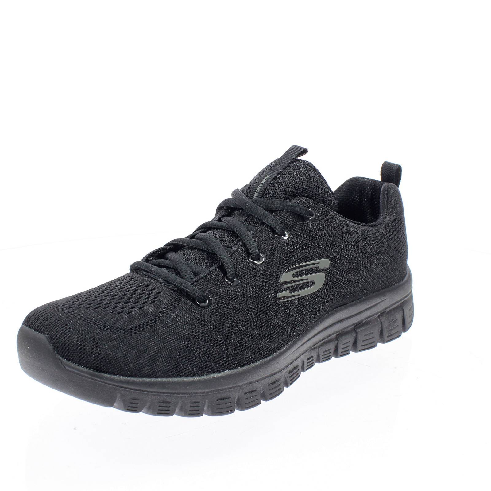 SKECHERS Get Connected - Fitness-Schuhe mit Memory Foam Damen schwarz