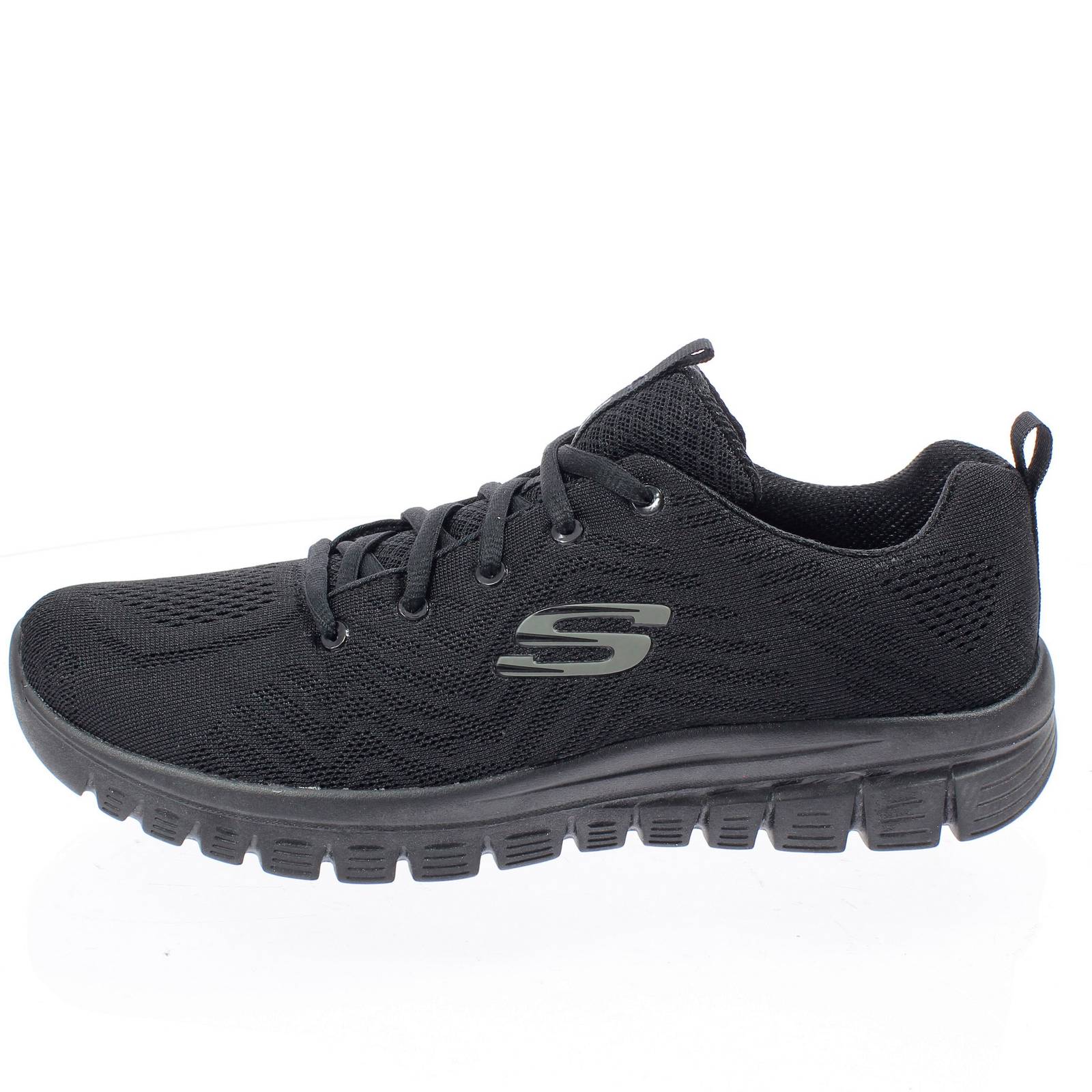 SKECHERS Get Connected - Fitness-Schuhe mit Memory Foam Damen schwarz Foto 3