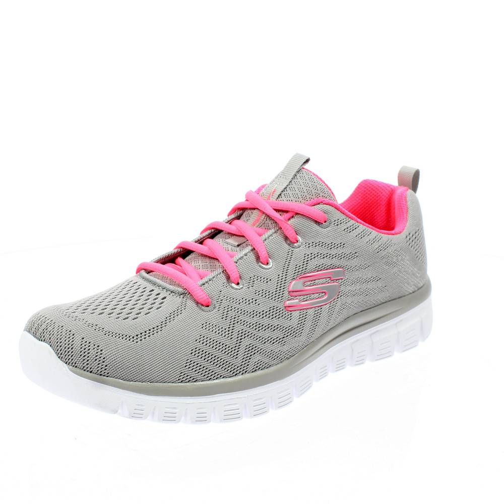 Doblez raíz unir SKECHERS Get Connected - Scarpe Fitness Memory Foam grey Sport Running e  Fitness Donna 12615