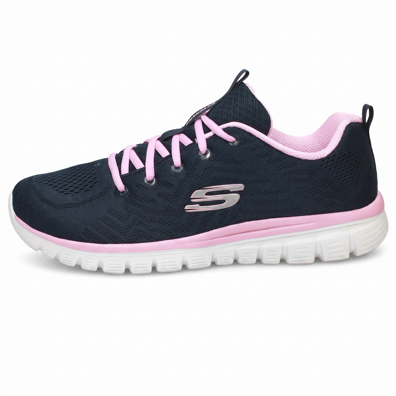 SKECHERS Get Connected - Fitness-Schuhe mit Memory Foam Damen blau Foto 4