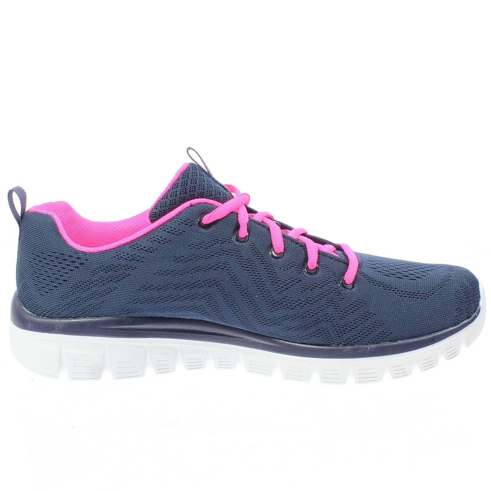 SKECHERS Get Connected - Fitness-Schuhe mit Memory Foam Damen blau Foto 2