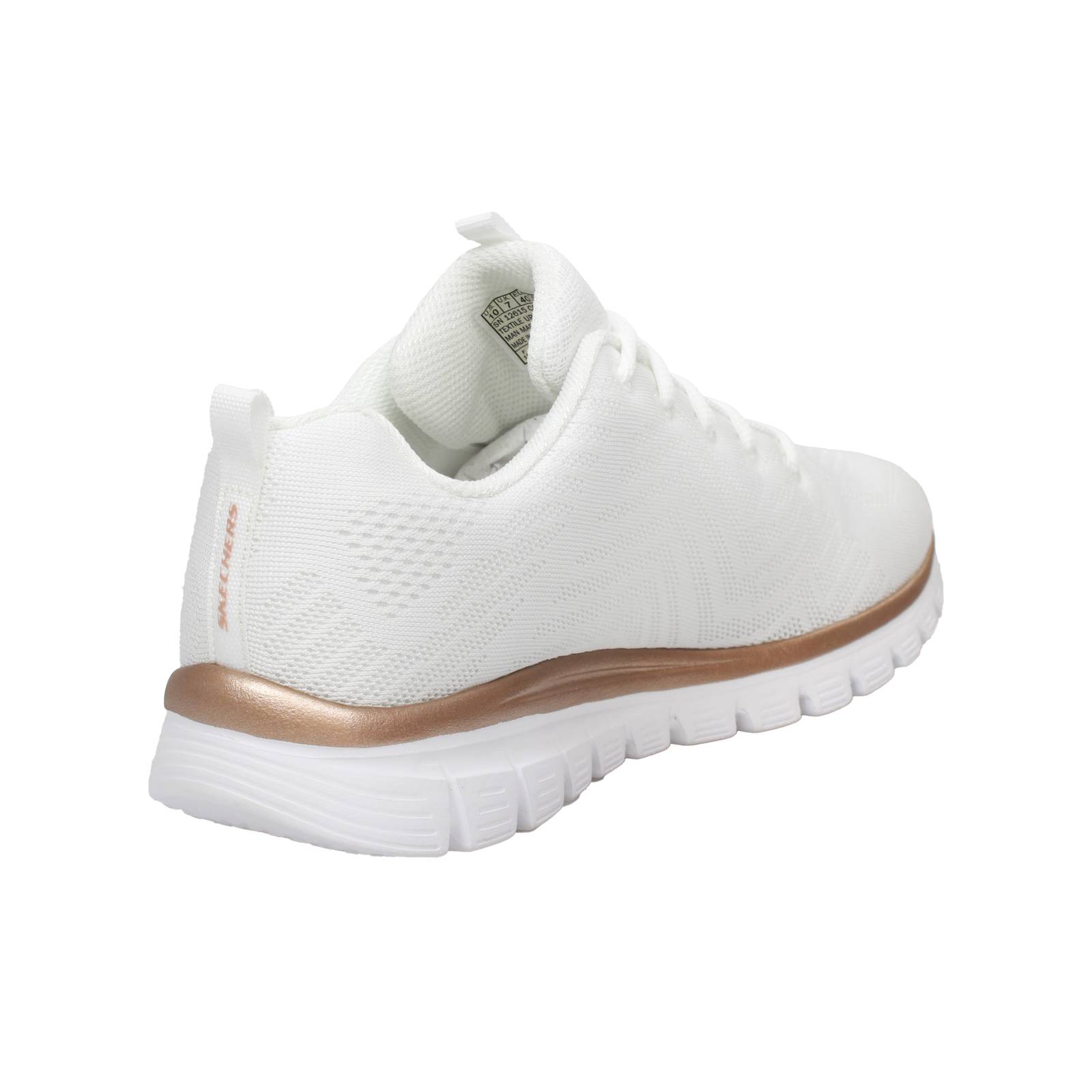 SKECHERS Get Connected - Fitness-Schuhe mit Memory Foam Damen weiß Foto 6