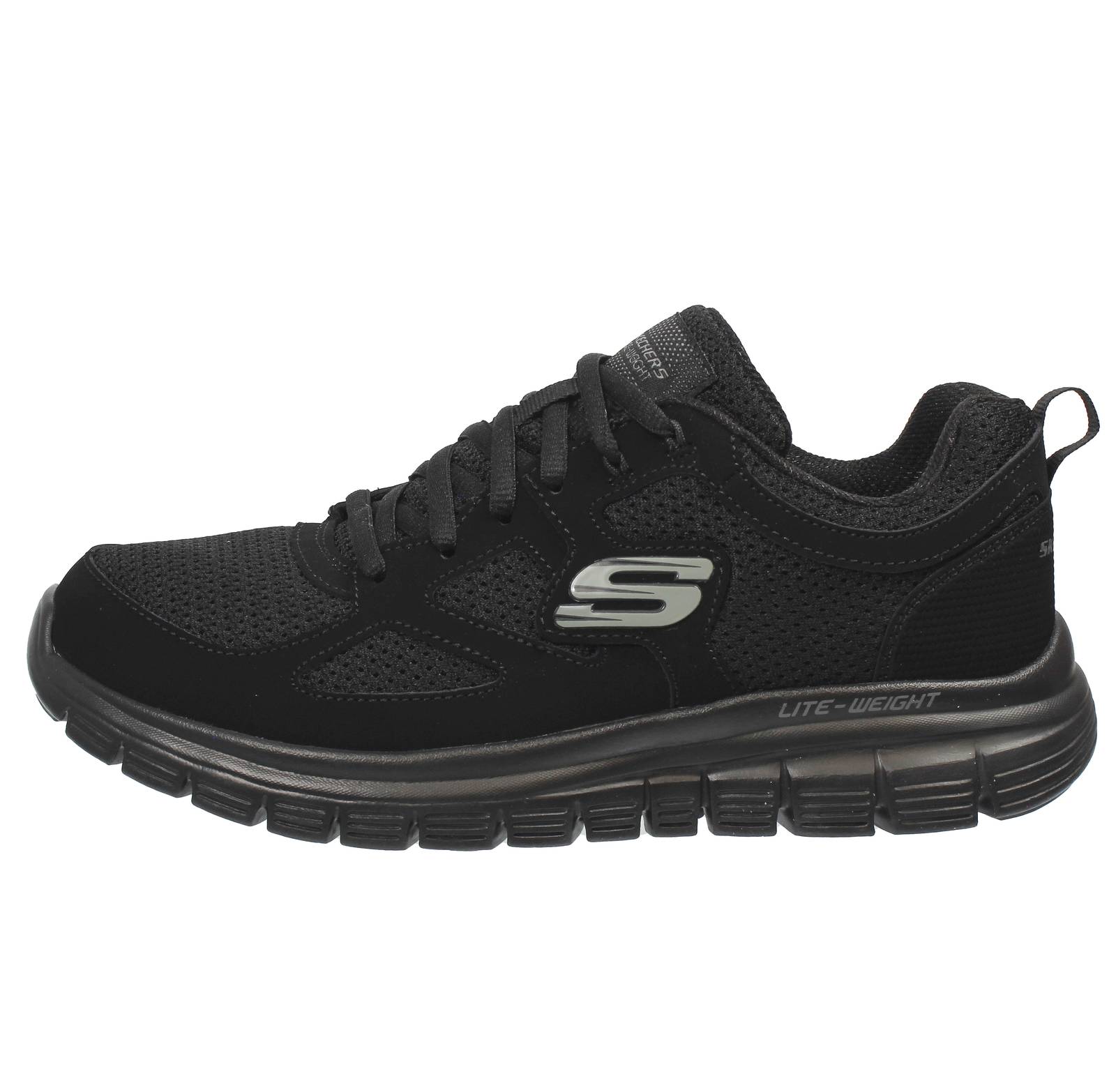 SKECHERS Burns Agoura - Sneakers with Memory Foam Man black Photo 4