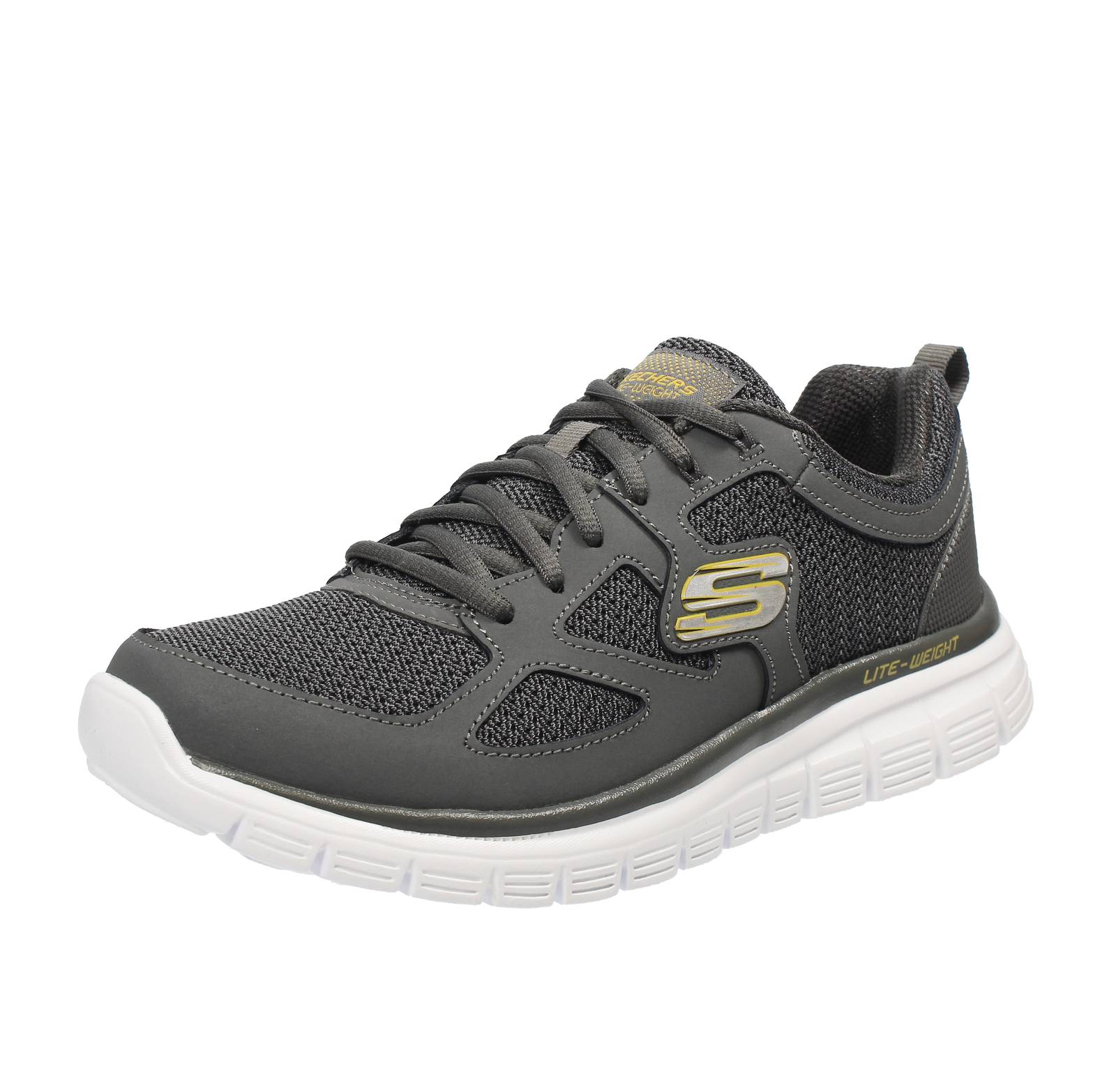 SKECHERS Burns Agoura - Sneakers mit Memory Foam Herren grau