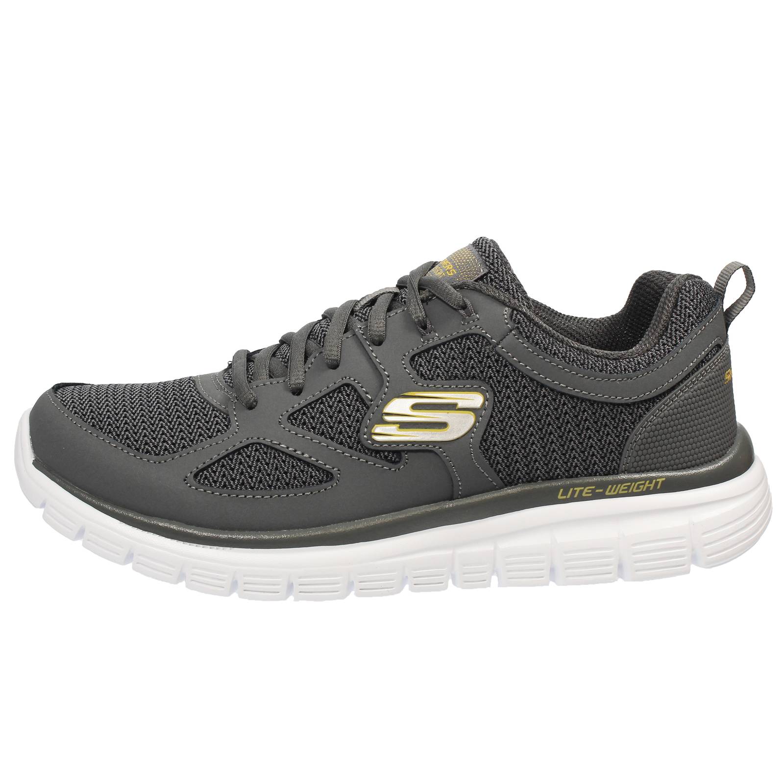SKECHERS Burns Agoura - Sneakers with Memory Foam Man grey Photo 4