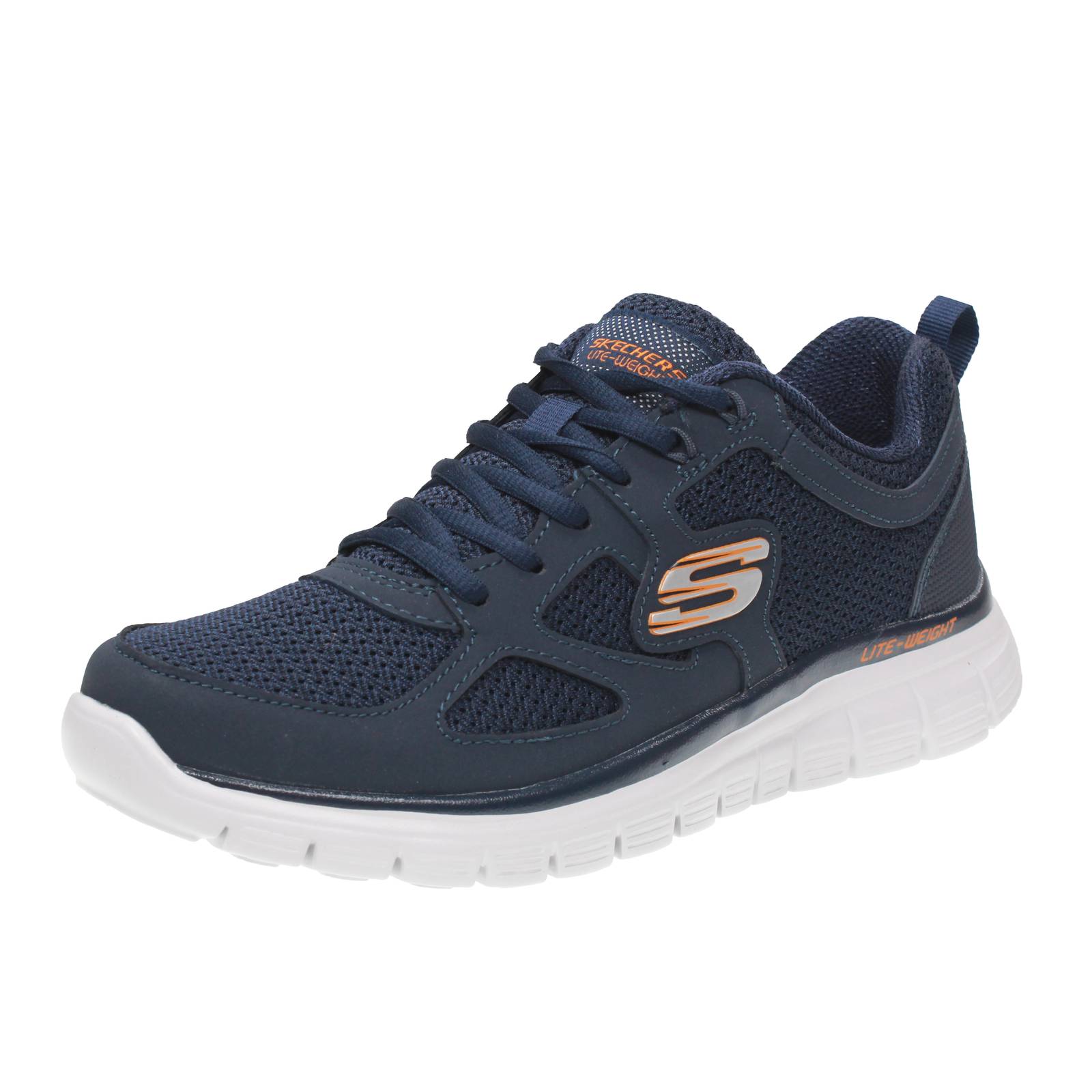 SKECHERS Burns Agoura - Sneakers con Memory Foam Uomo blu Foto 1