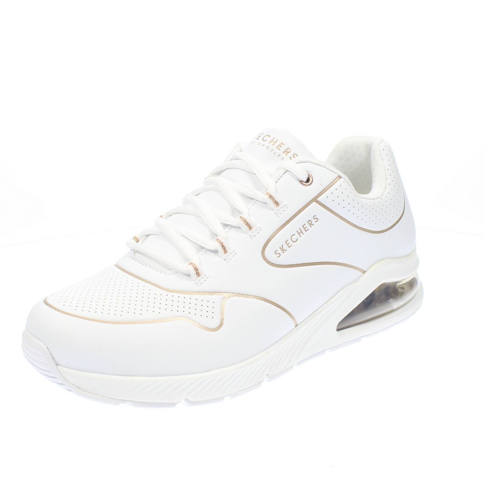 SKECHERS One 2 Golden Trim - Sneakers mit Memory Foam Damen weiß
