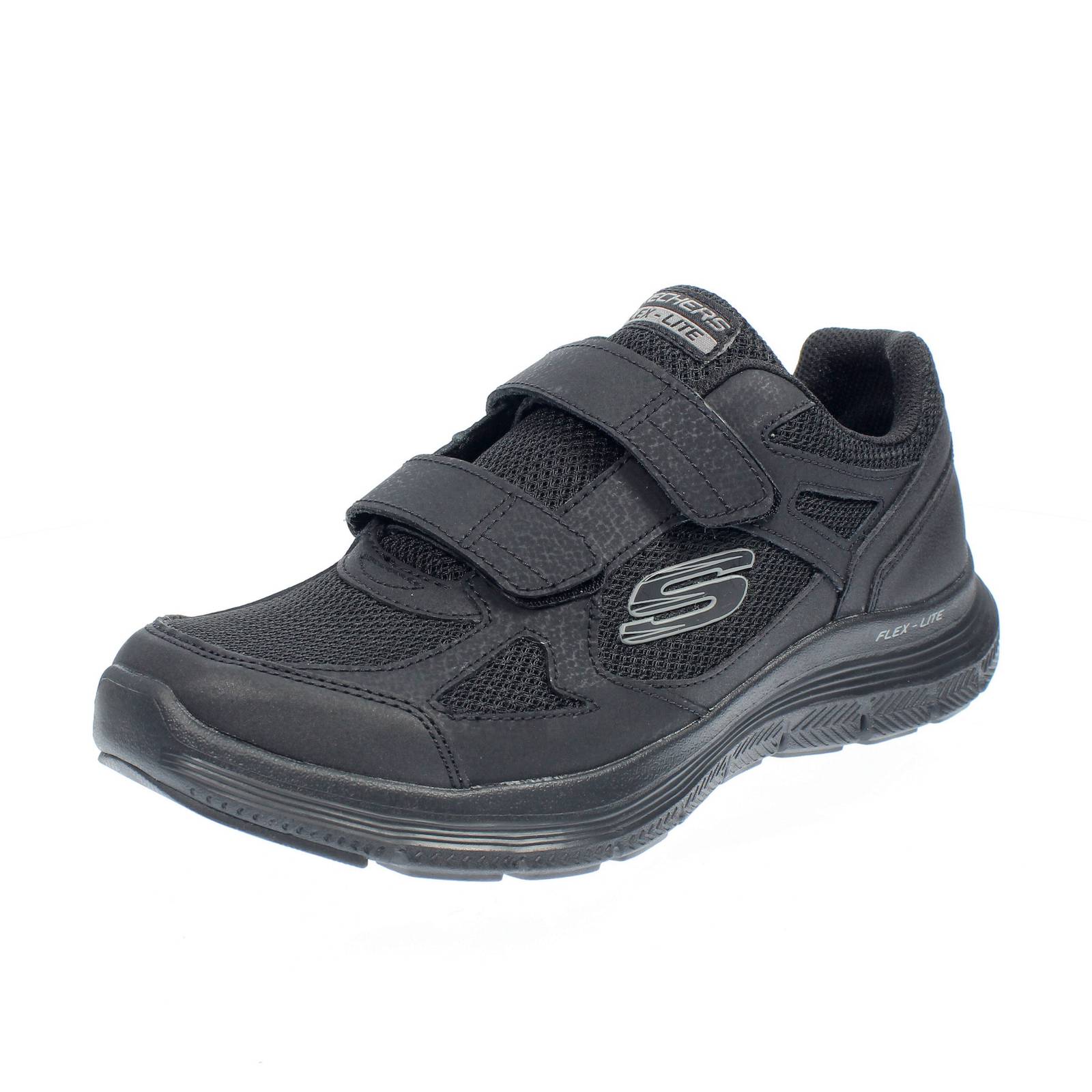 SKECHERS Flex Advantage 4.0 - Sneakers en mousse à mémoire de forme Homme noir