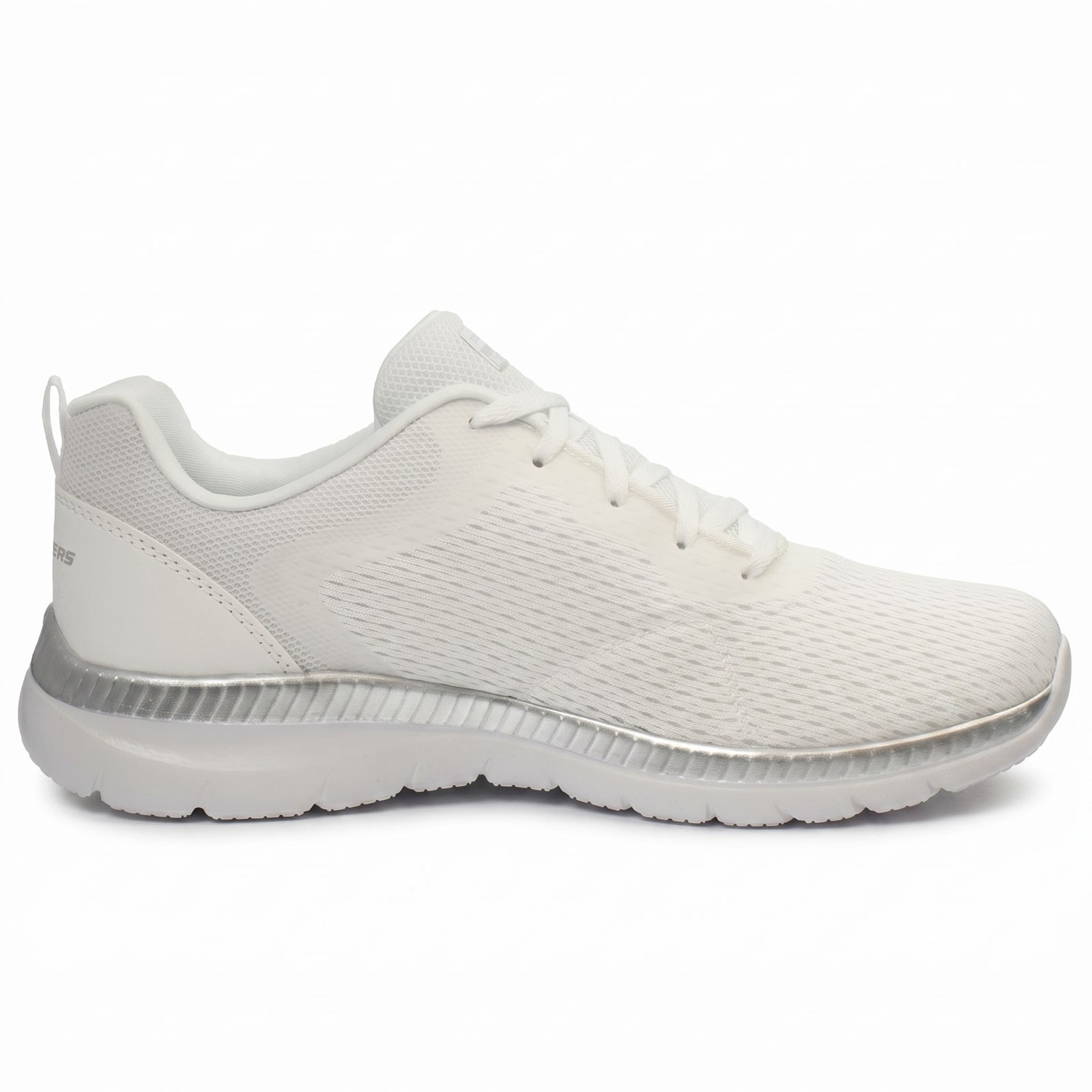 SKECHERS Bountiful - Sneakers avec mousse à mémoire de forme Femme blanc Photo 3