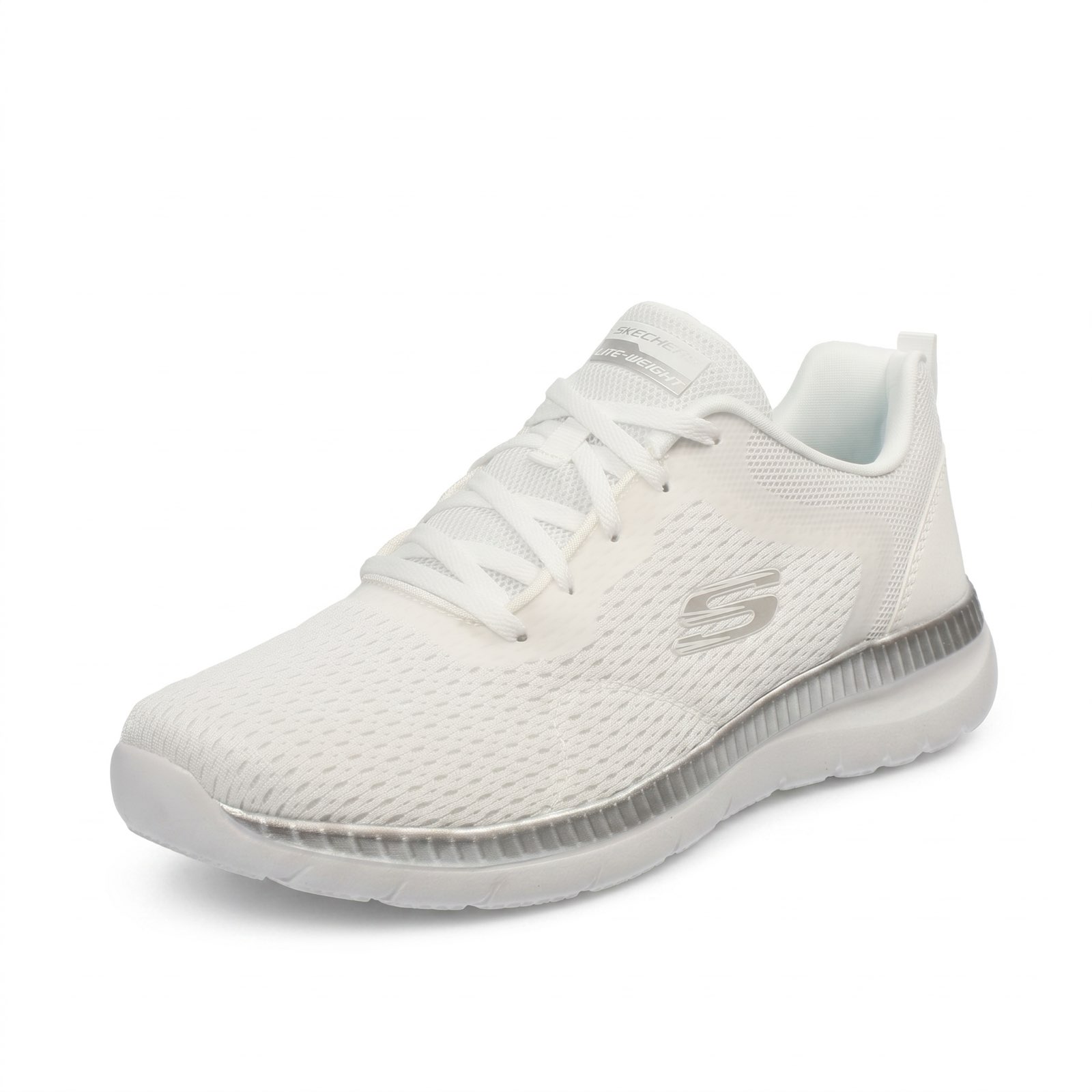 SKECHERS Bountiful - Sneakers mit Memory Foam Damen weiß