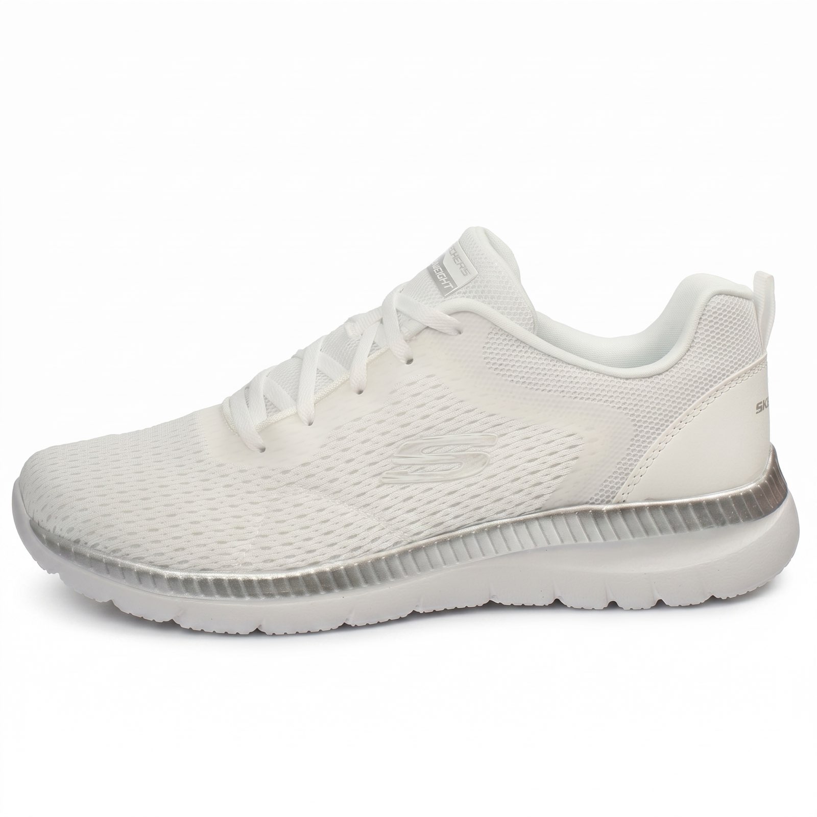 SKECHERS Bountiful - Sneakers avec mousse à mémoire de forme Femme blanc Photo 4
