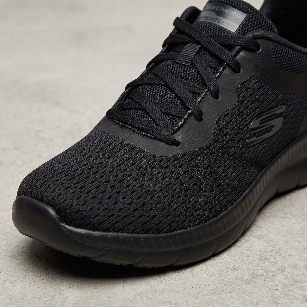 SKECHERS Bountiful - Sneakers avec mousse à mémoire de forme Femme noir Photo 5