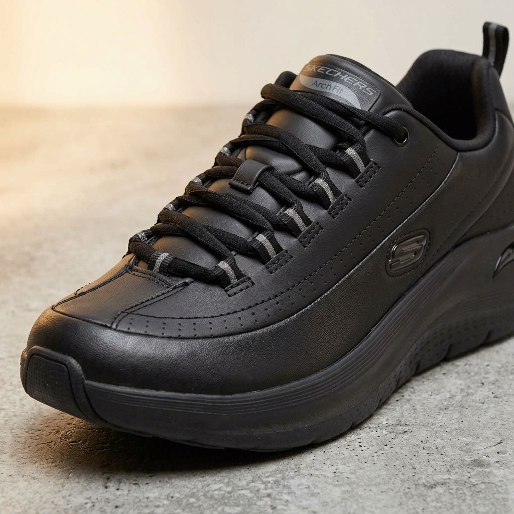 SKECHERS Arch fit 2.0 - Sneakers Zeppa Donna nero Foto 5