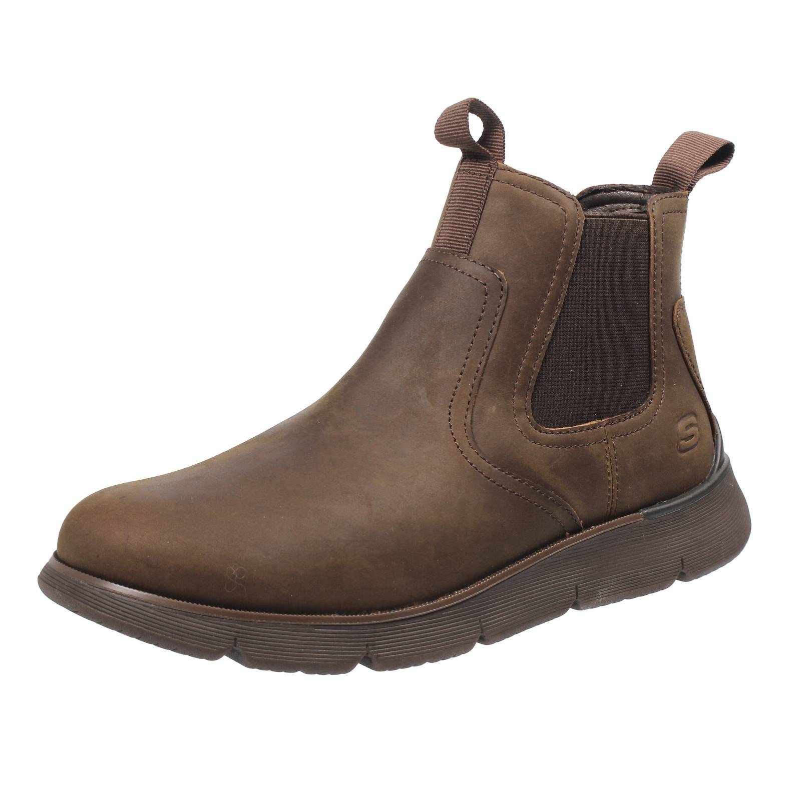 SKECHERS Augustino Chelsea Boots brown Stivaletti Chelsea Uomo 205227