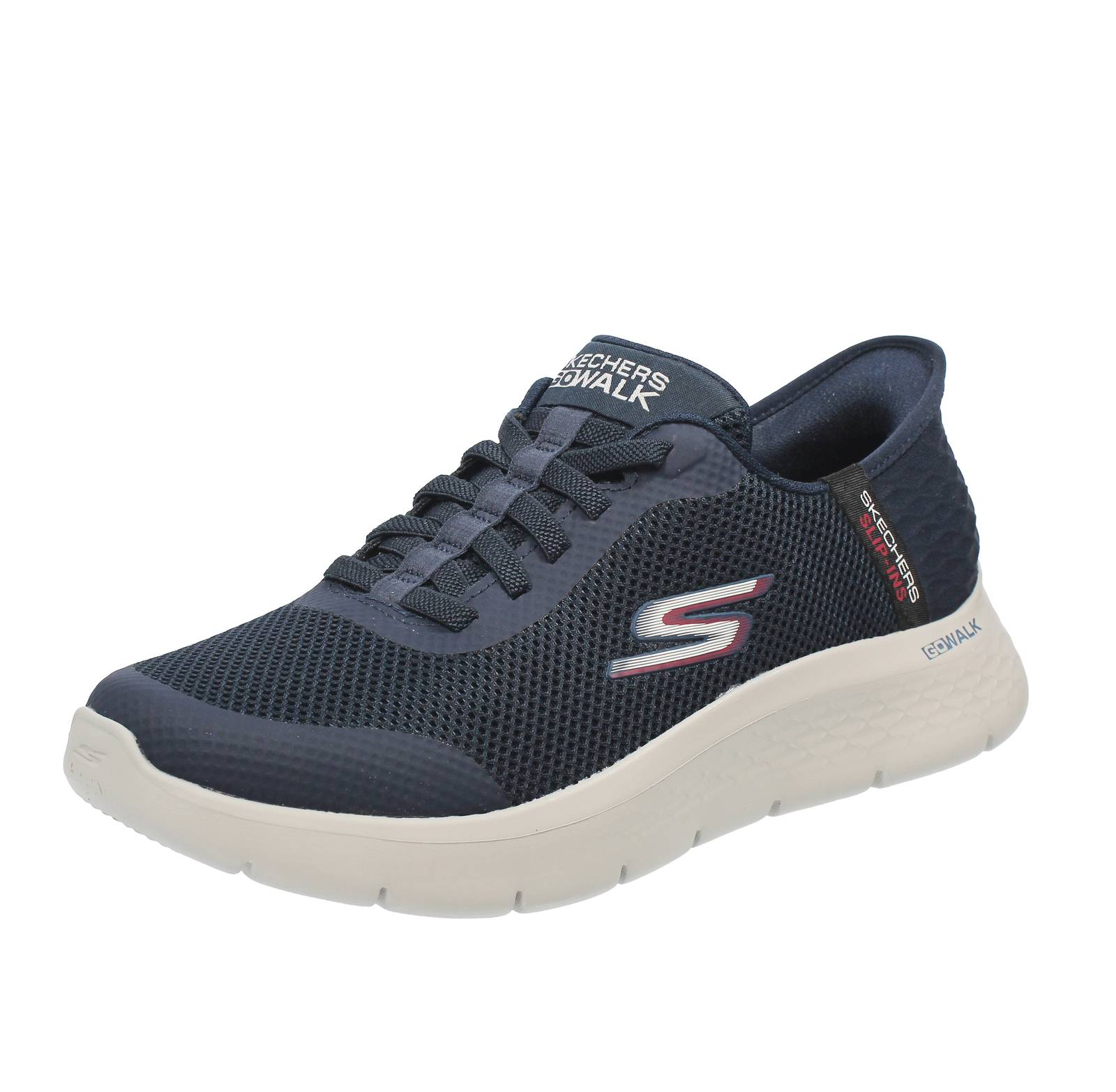 Skechers Go Walk Slip Ins - Slip On Con Memory Foam Blu - Uomo Scarpe Sport - Bild 4 von 4