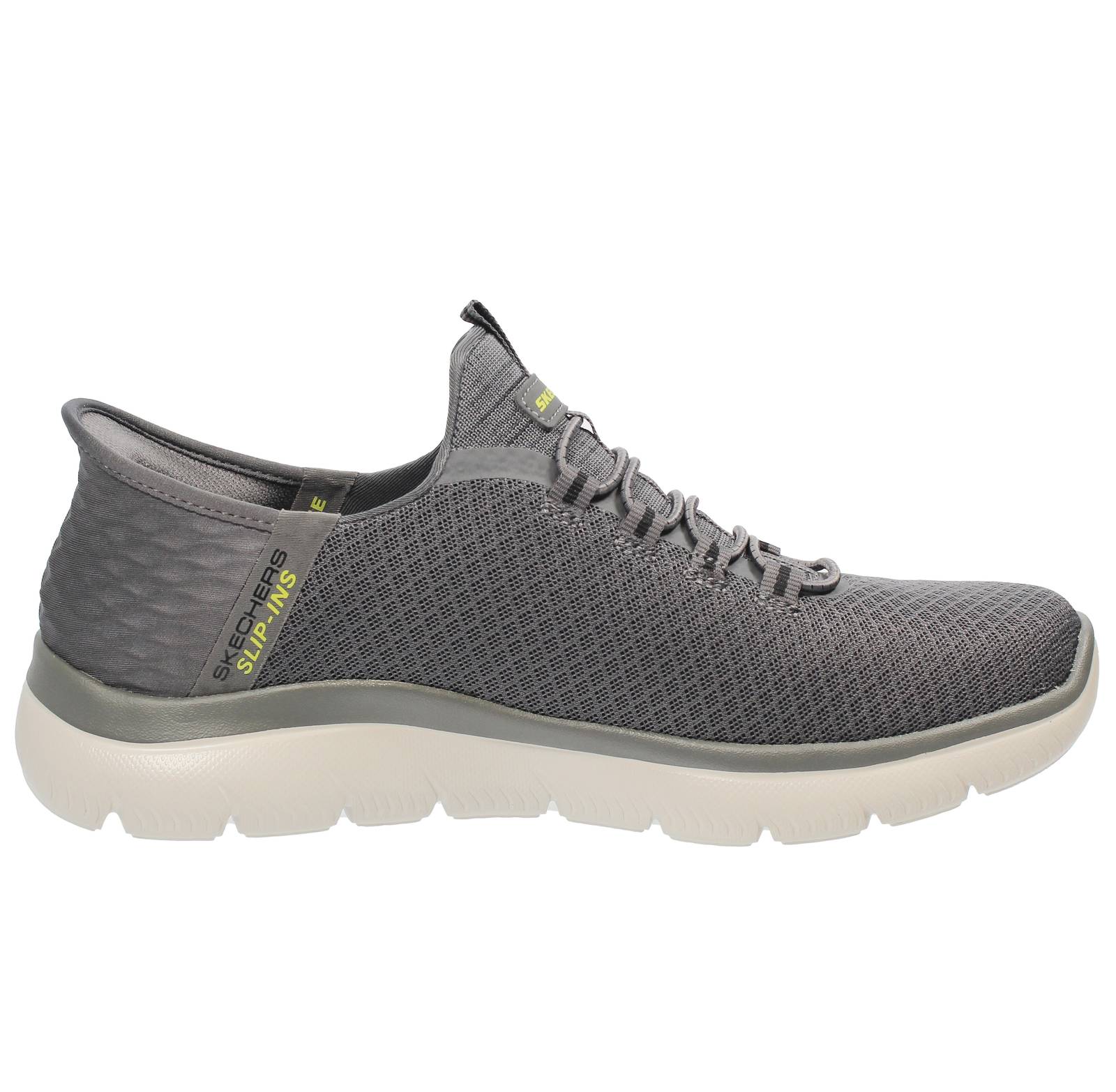 SKECHERS Summits Slip Ins - Chaussons avec mousse à mémoire de forme Homme gris Photo 3
