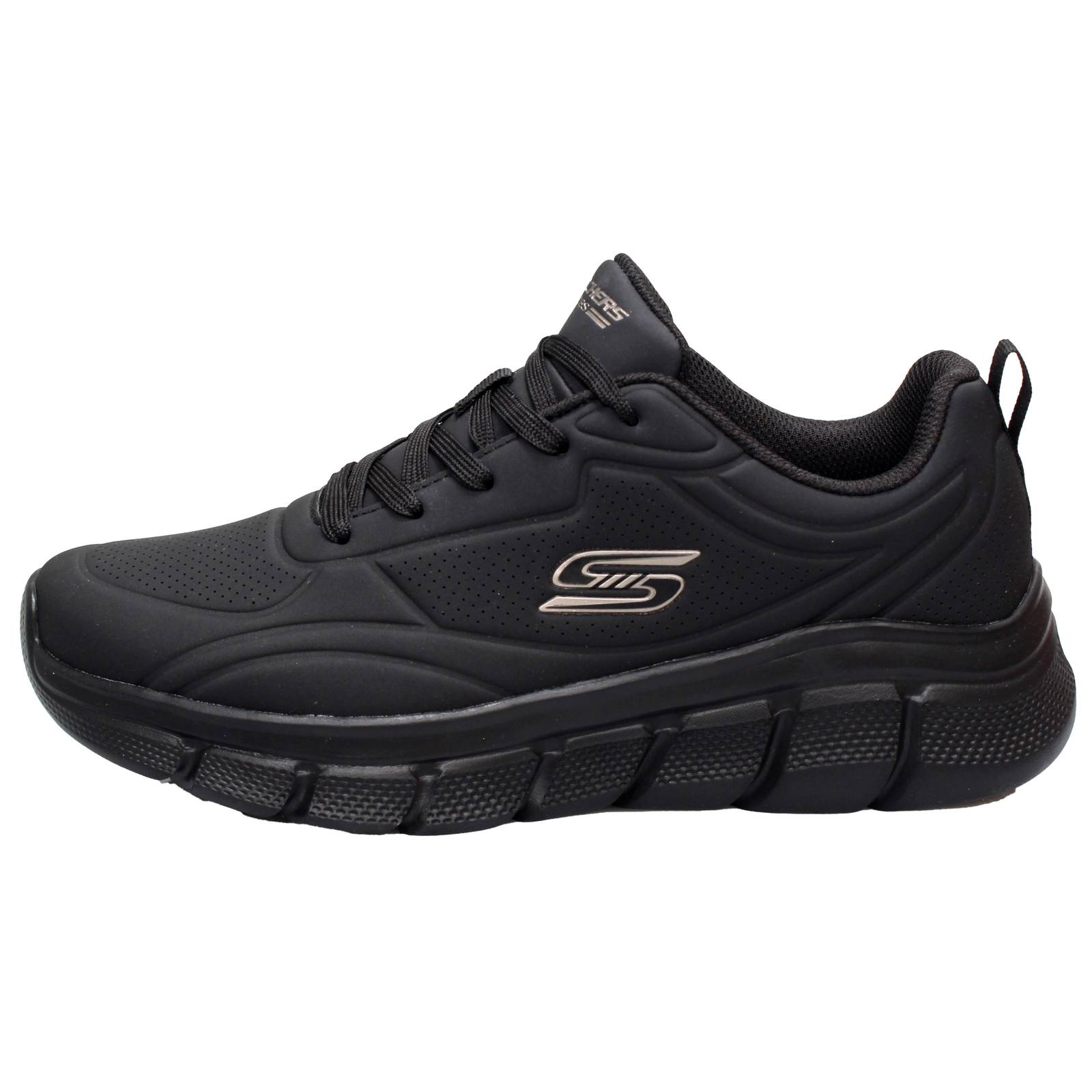 SKECHERS Bobs B Flex - Sneakers con Memory Foam Uomo nero Foto 3