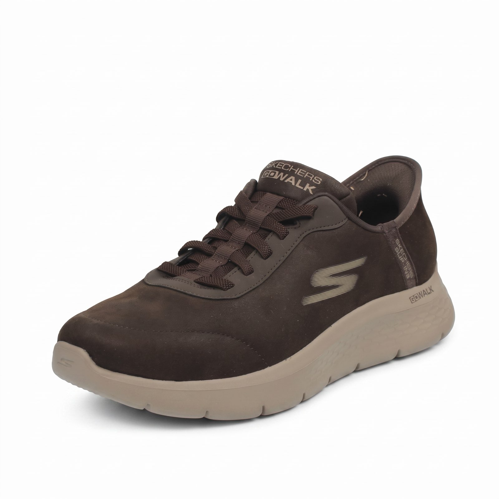 SKECHERS Go Wlak Flex Slip Ins - Slip On Memory Foam Uomo marrone