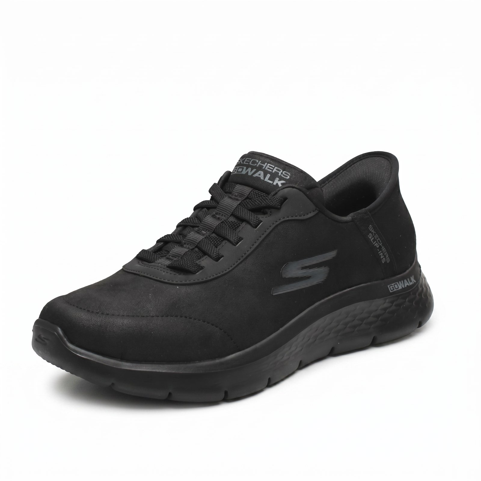 SKECHERS Go Wlak Flex Slip Ins - Slip-on en mousse à mémoire de forme Homme noir