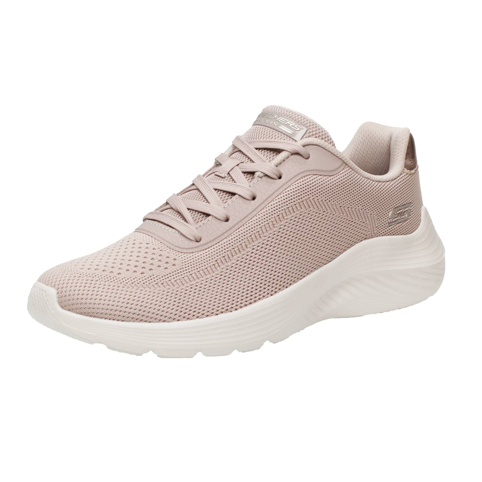 SKECHERS Bobs Squad Waves – Sneakers mit Memory-Foam Damen sandfarben