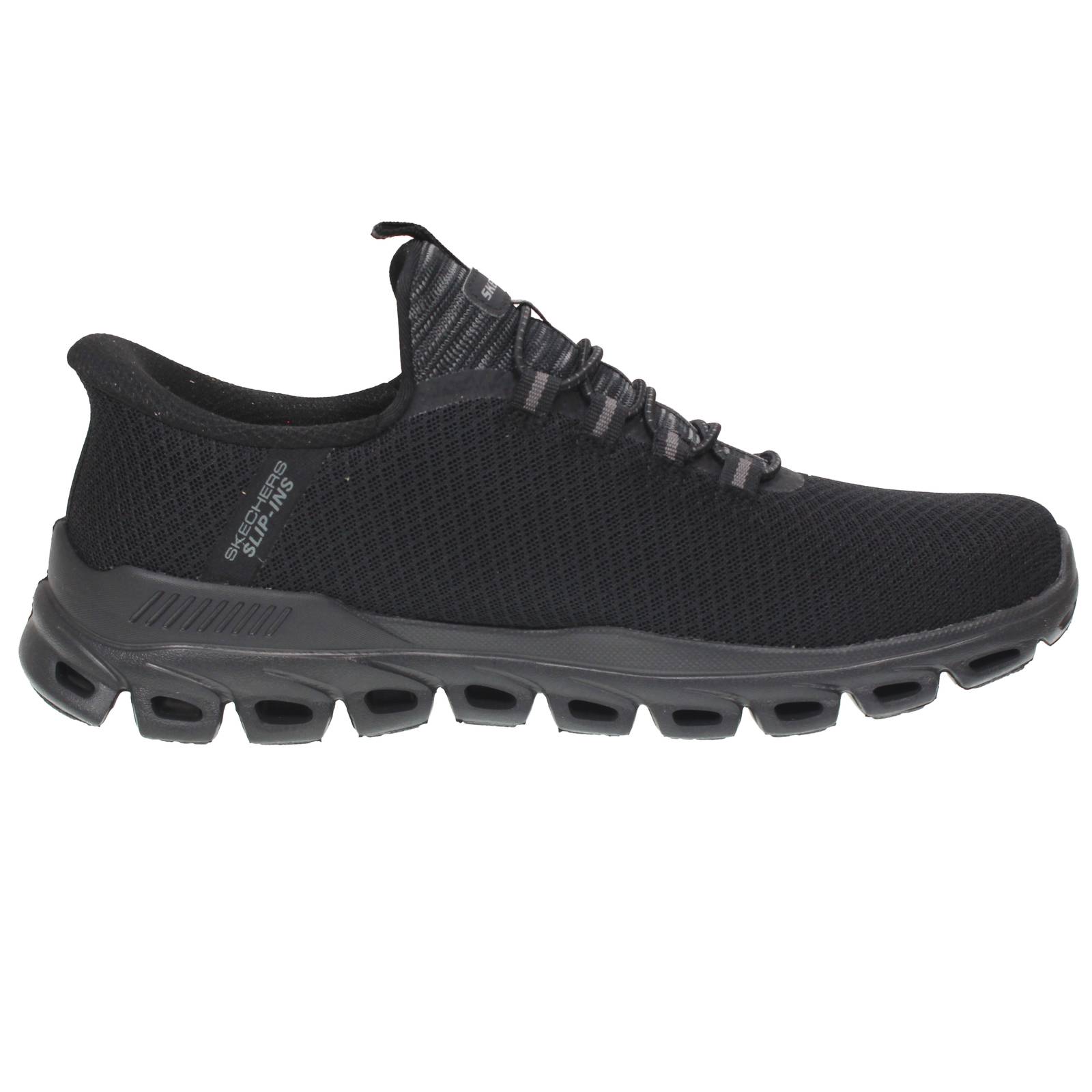 SKECHERS Glide Step Slip Ins - Slip On con Memory Foam Uomo nero Foto 3