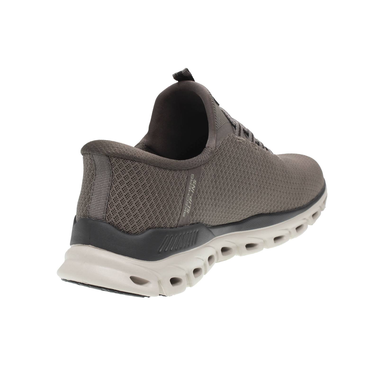 SKECHERS Glide Step Slip Ins - Slip On con Memory Foam Uomo marrone Foto 6