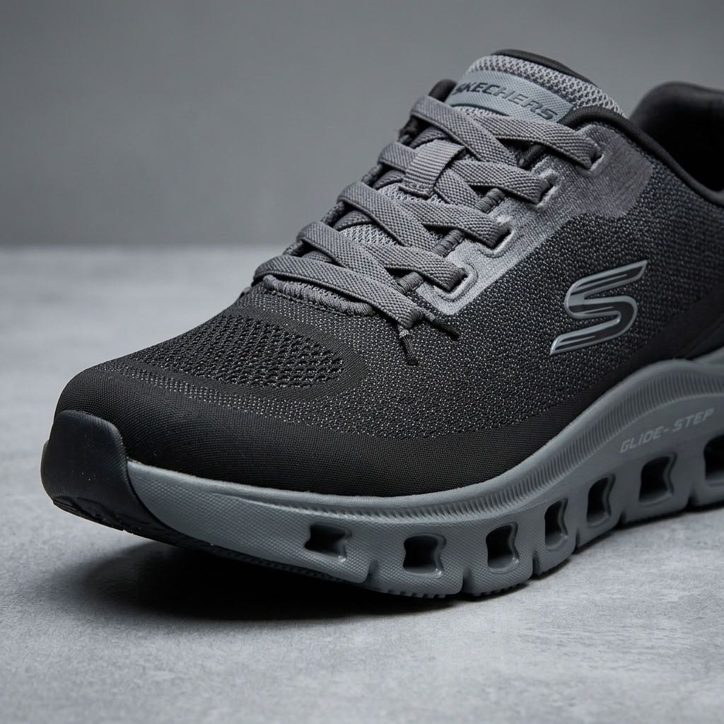 SKECHERS Glide Step Pro - Slip-on avec mousse à mémoire de forme Homme noir Photo 5