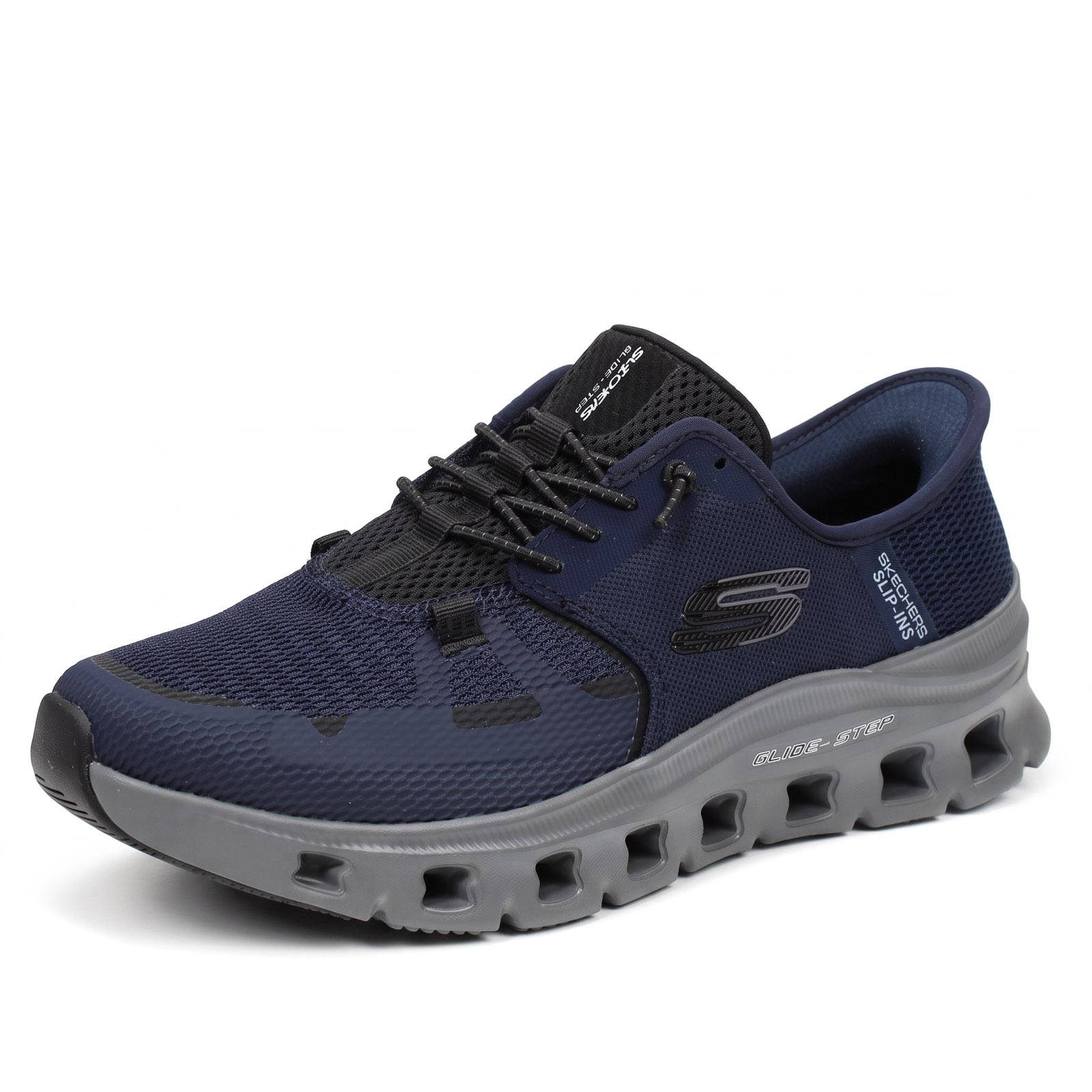 SKECHERS Glide Step Pro – Slip-Ons mit Memory-Schaum Herren blau Foto 1