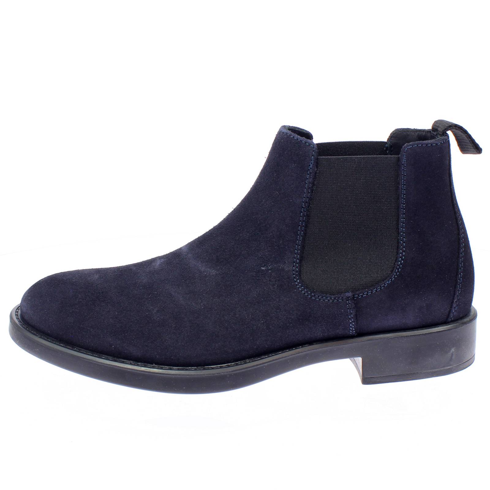 ANTICA CUOIERIA Mount - Bottes Chelsea en daim Homme bleu Photo 3