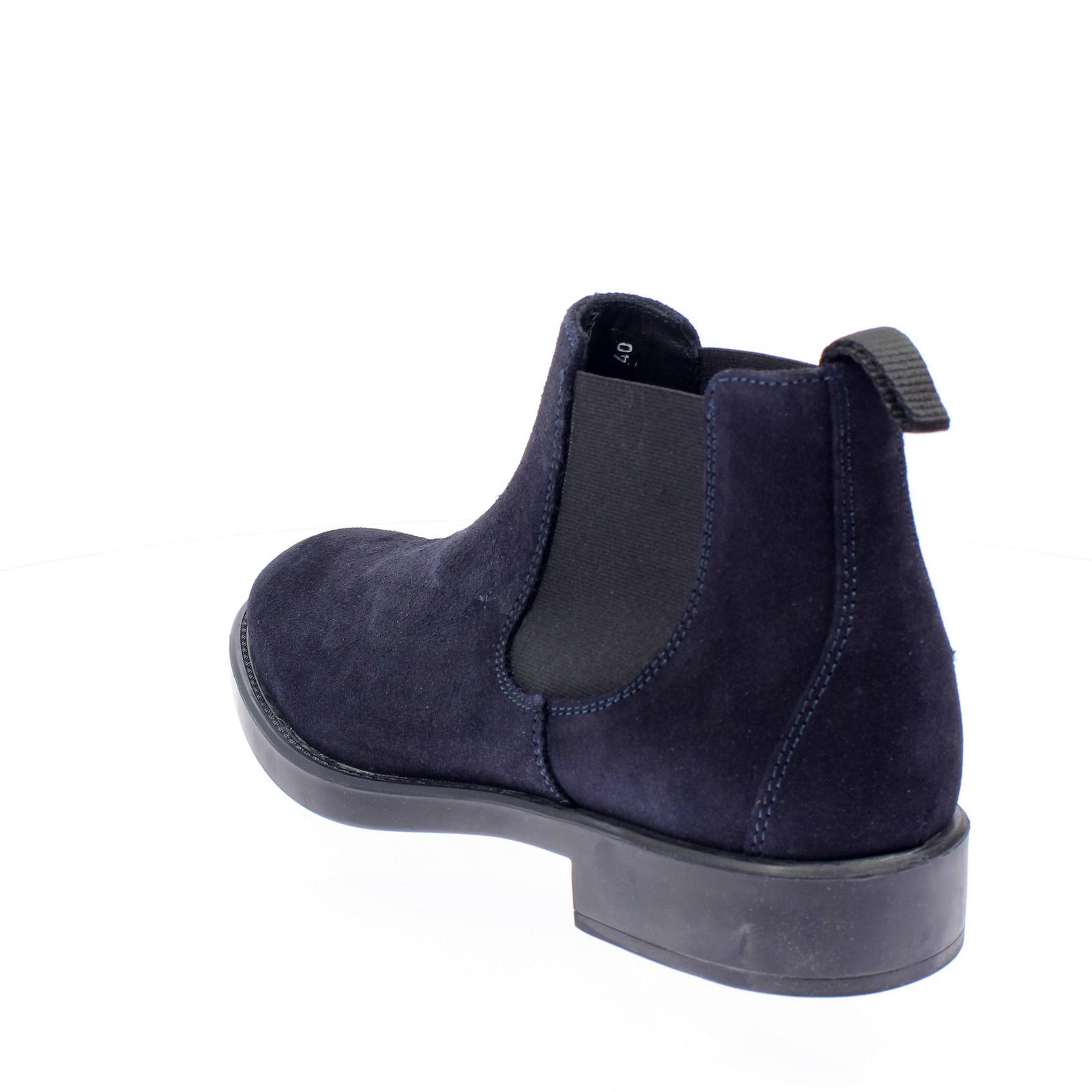 ANTICA CUOIERIA Mount - Bottes Chelsea en daim Homme bleu Photo 4
