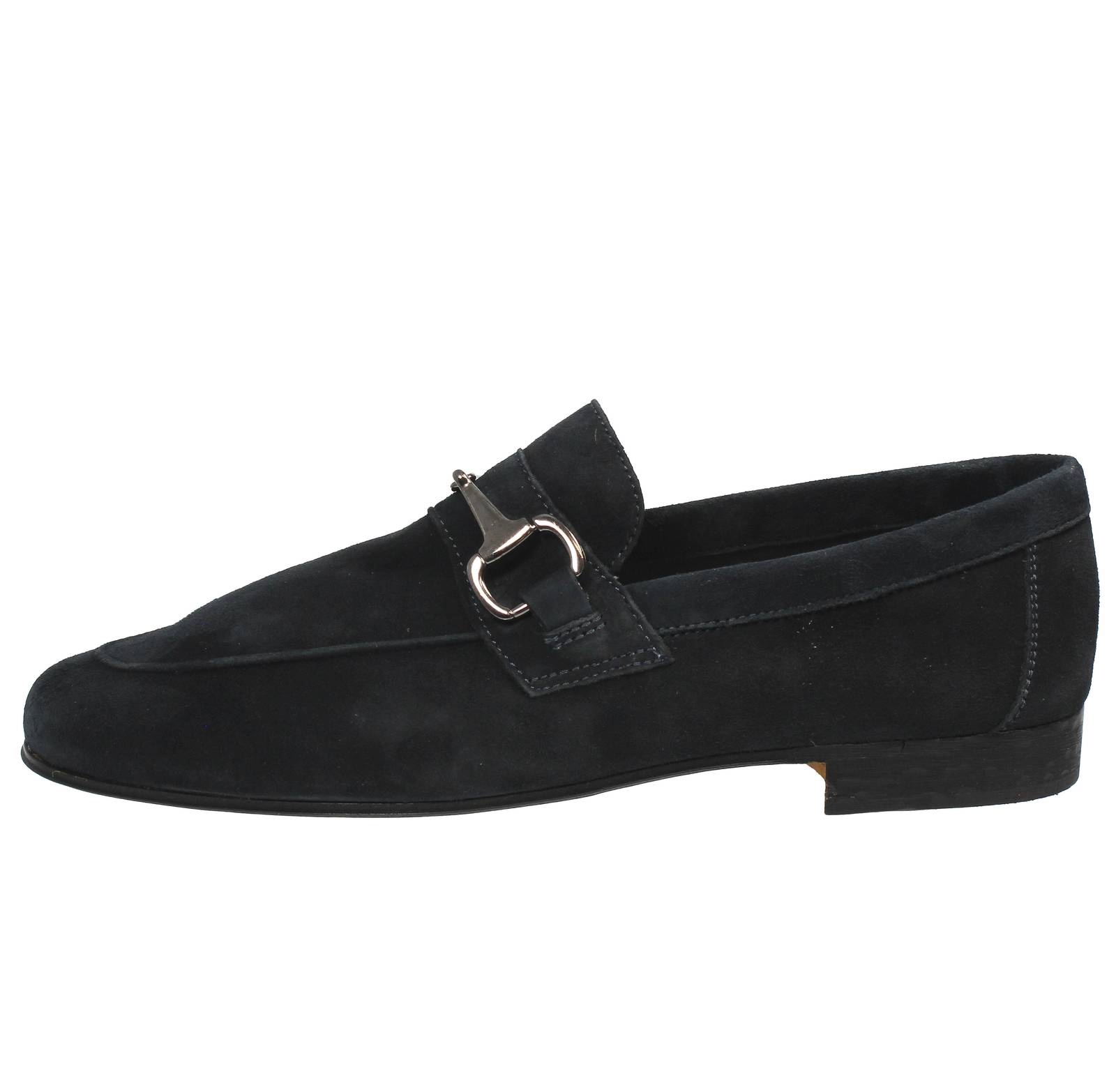 ANTICA CUOIERIA Amalfi - Mocassins en daim Homme bleu Photo 3