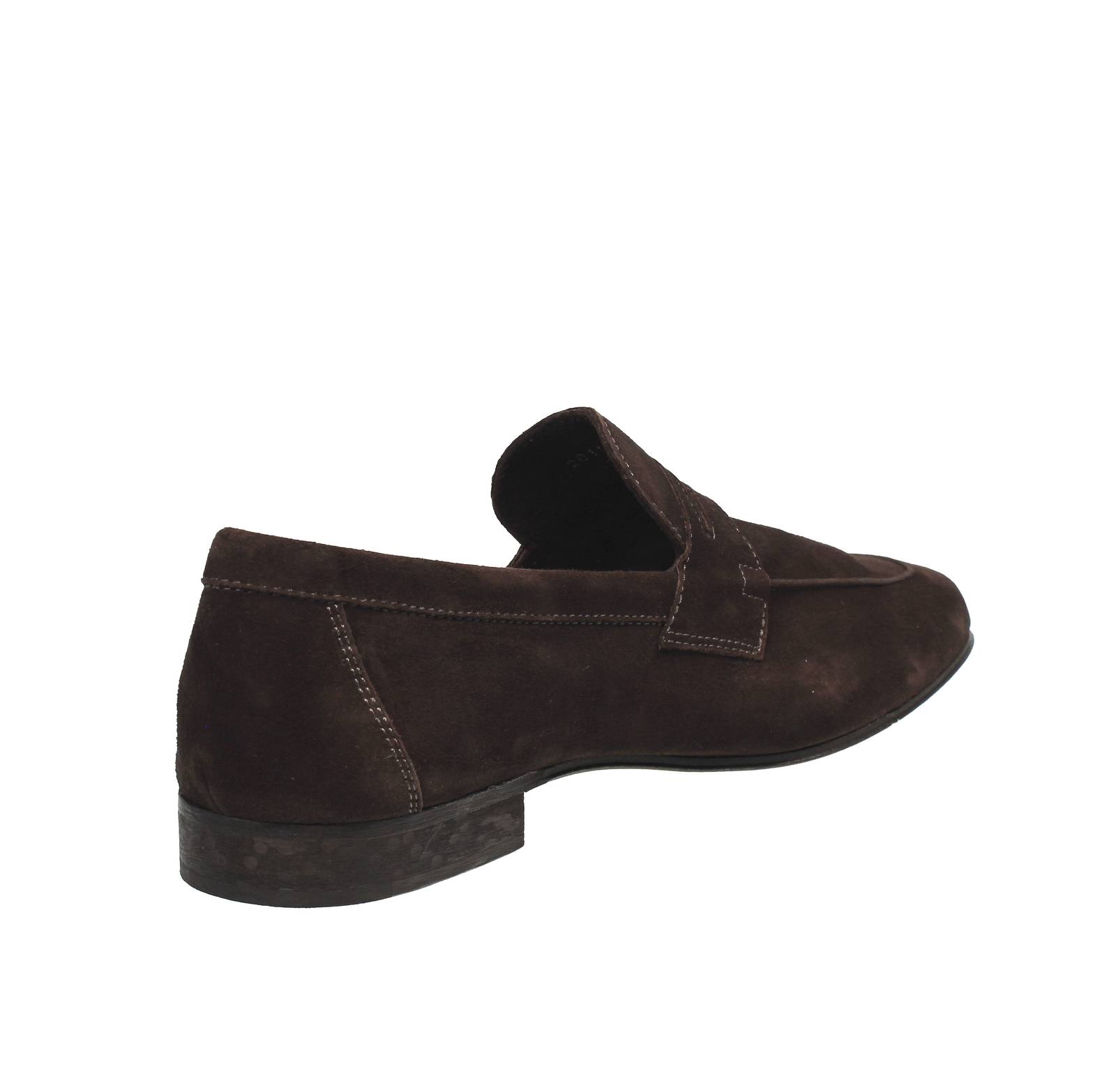 ANTICA CUOIERIA Amalfi - Mocassins en daim Homme brun marron Photo 4