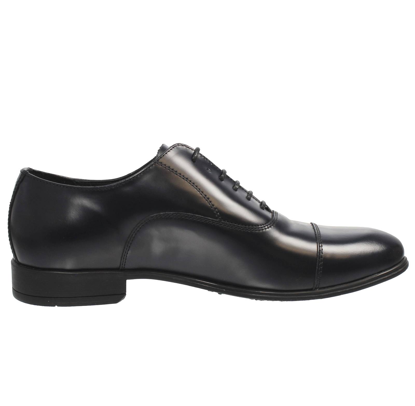 ANTICA CUOIERIA Las Vegas - Chaussures à lacets en cuir Oxford Homme bleu Photo 2