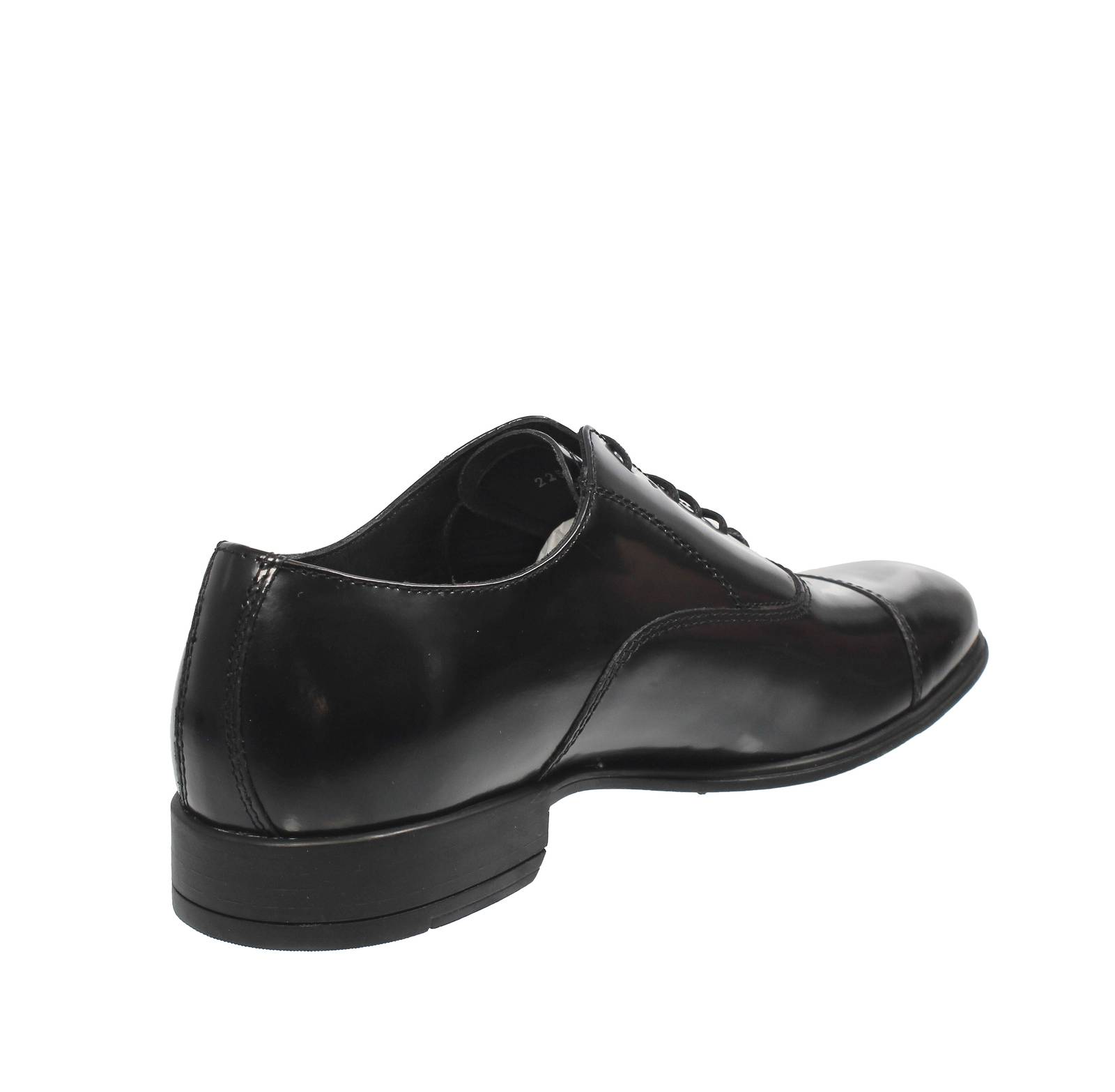 ANTICA CUOIERIA Las Vegas - Chaussures à lacets en cuir Oxford Homme noir Photo 4