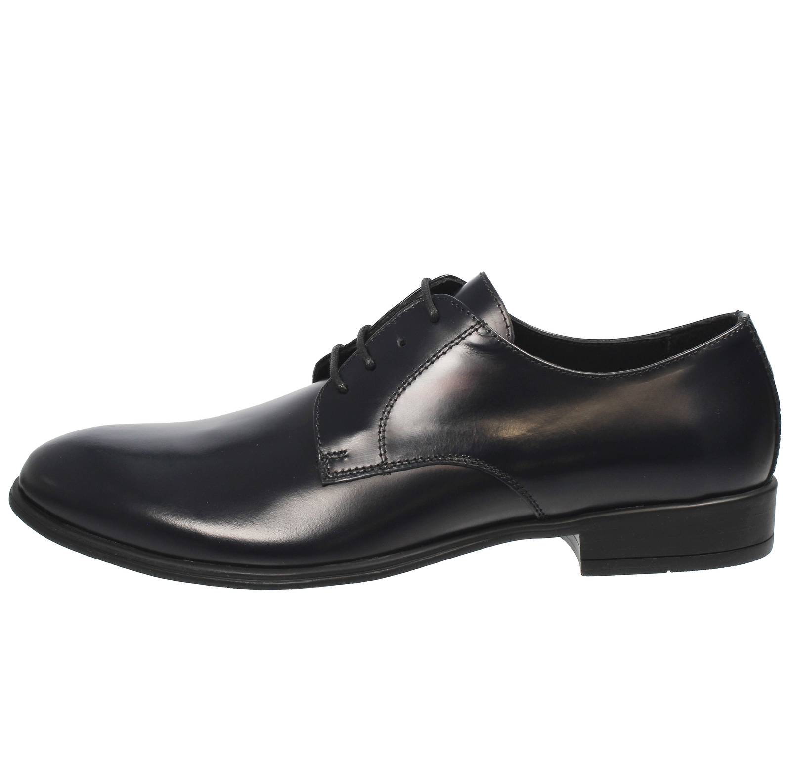 ANTICA CUOIERIA Las Vegas - Derby en cuir Homme bleu Photo 3