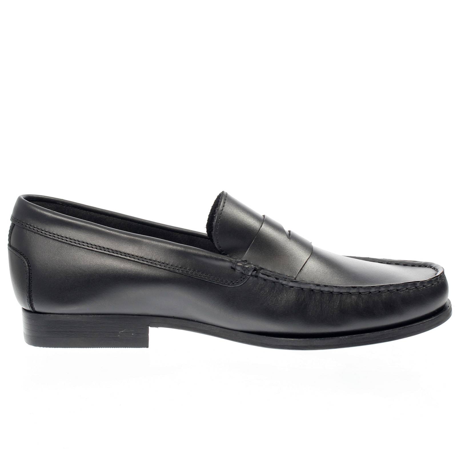 ANTICA CUOIERIA Anil - Mocassins en cuir Homme noir Photo 2