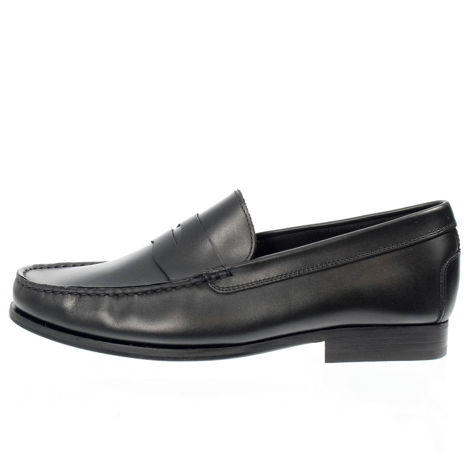 ANTICA CUOIERIA Anil - Mocassins en cuir Homme noir Photo 3