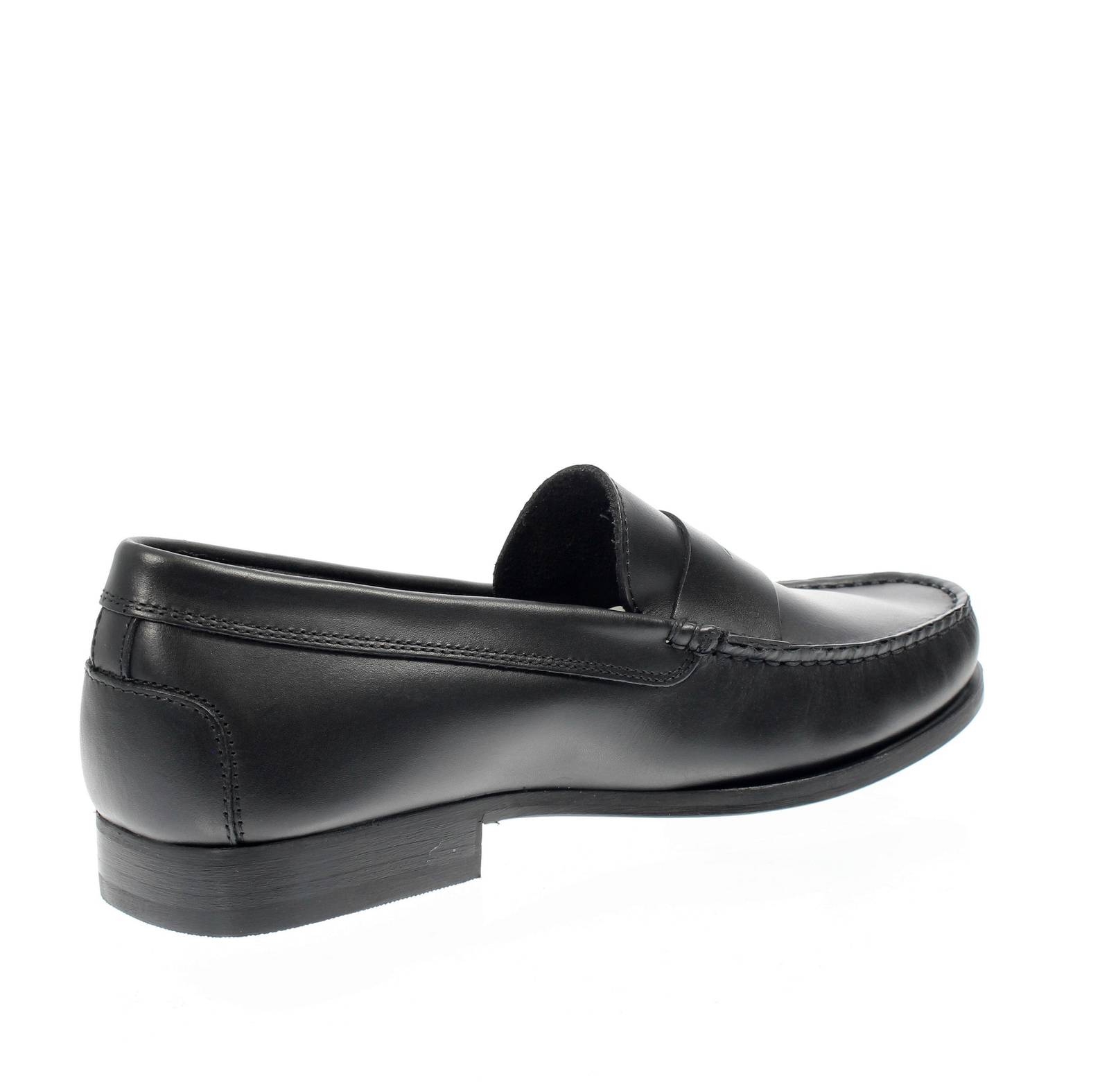 ANTICA CUOIERIA Anil - Mocassins en cuir Homme noir Photo 4