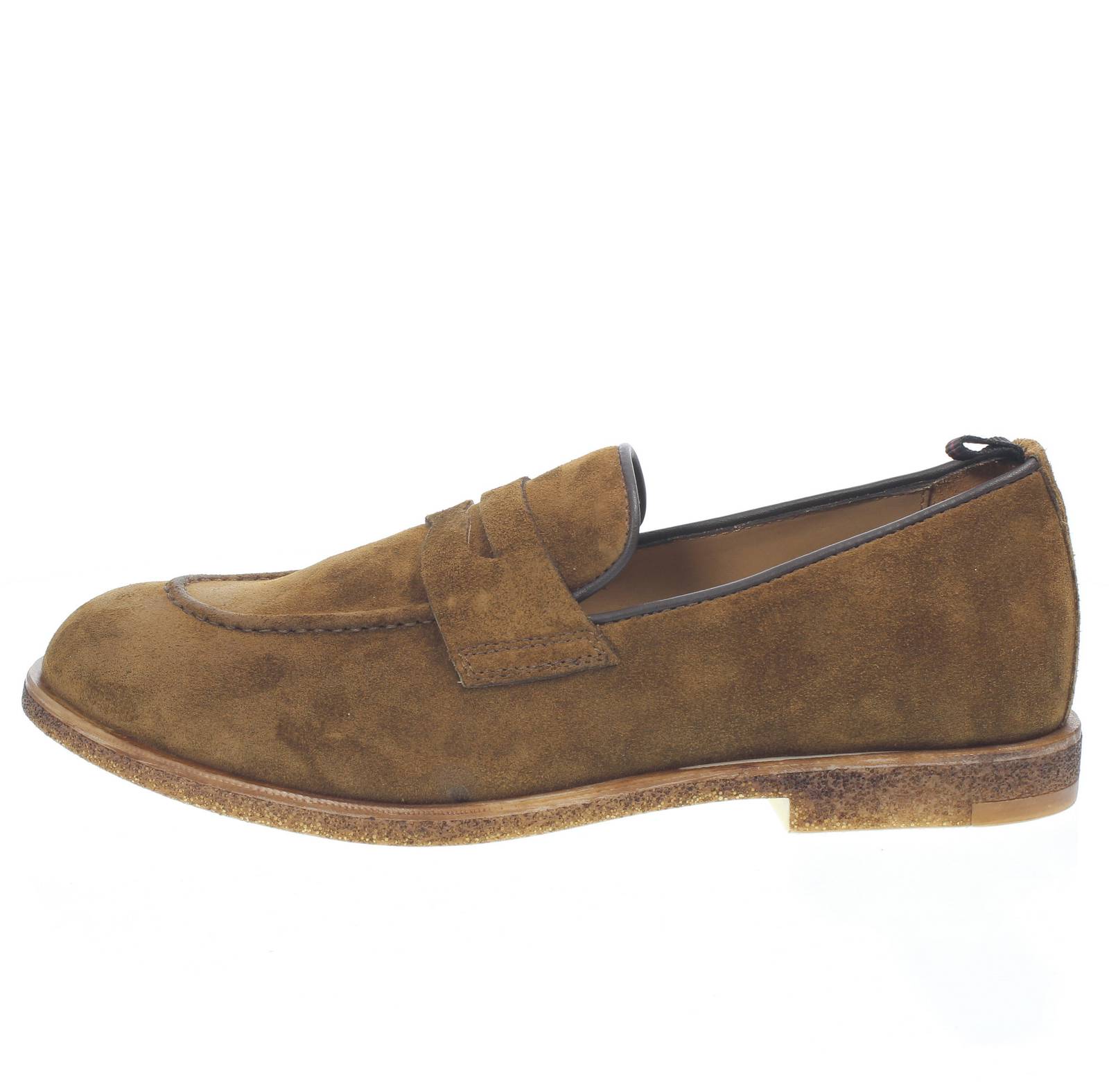 ANTICA CUOIERIA Cortina - Mocassins en daim Homme marron Photo 3