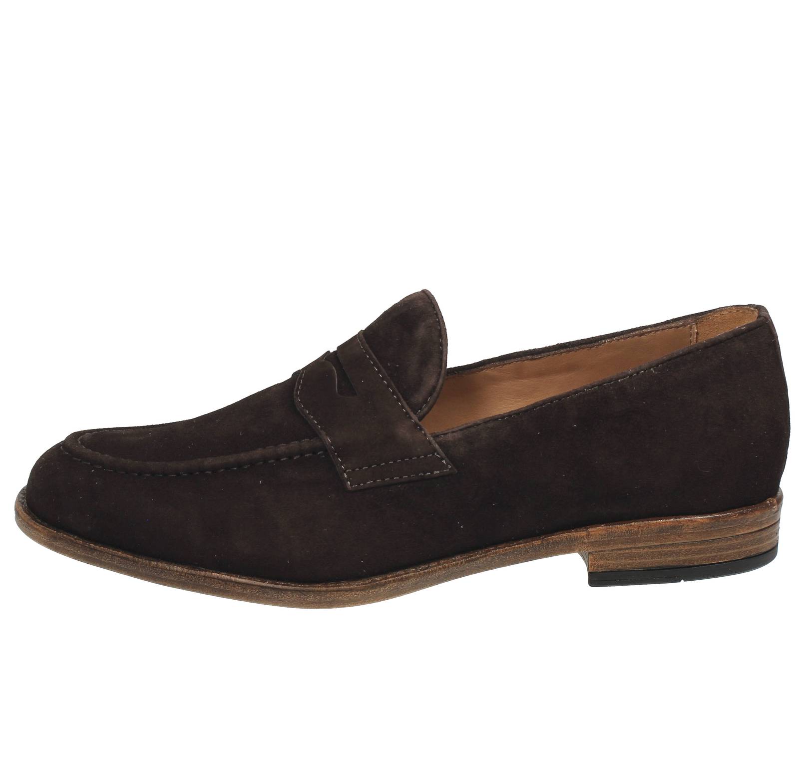 ANTICA CUOIERIA Amalfi - Mocassins en daim Homme brun marron Photo 3